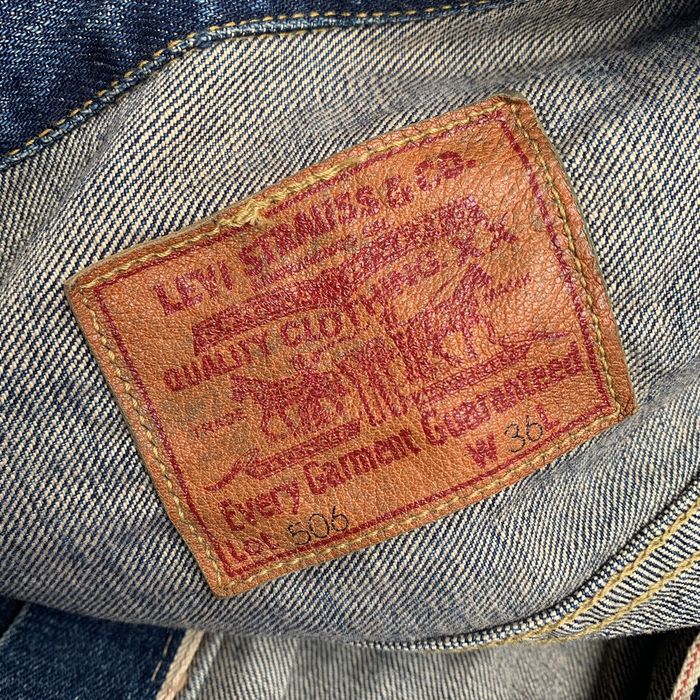 Vintage Vintage LEvi's 506 type 1 Big E trucker jacket | Grailed