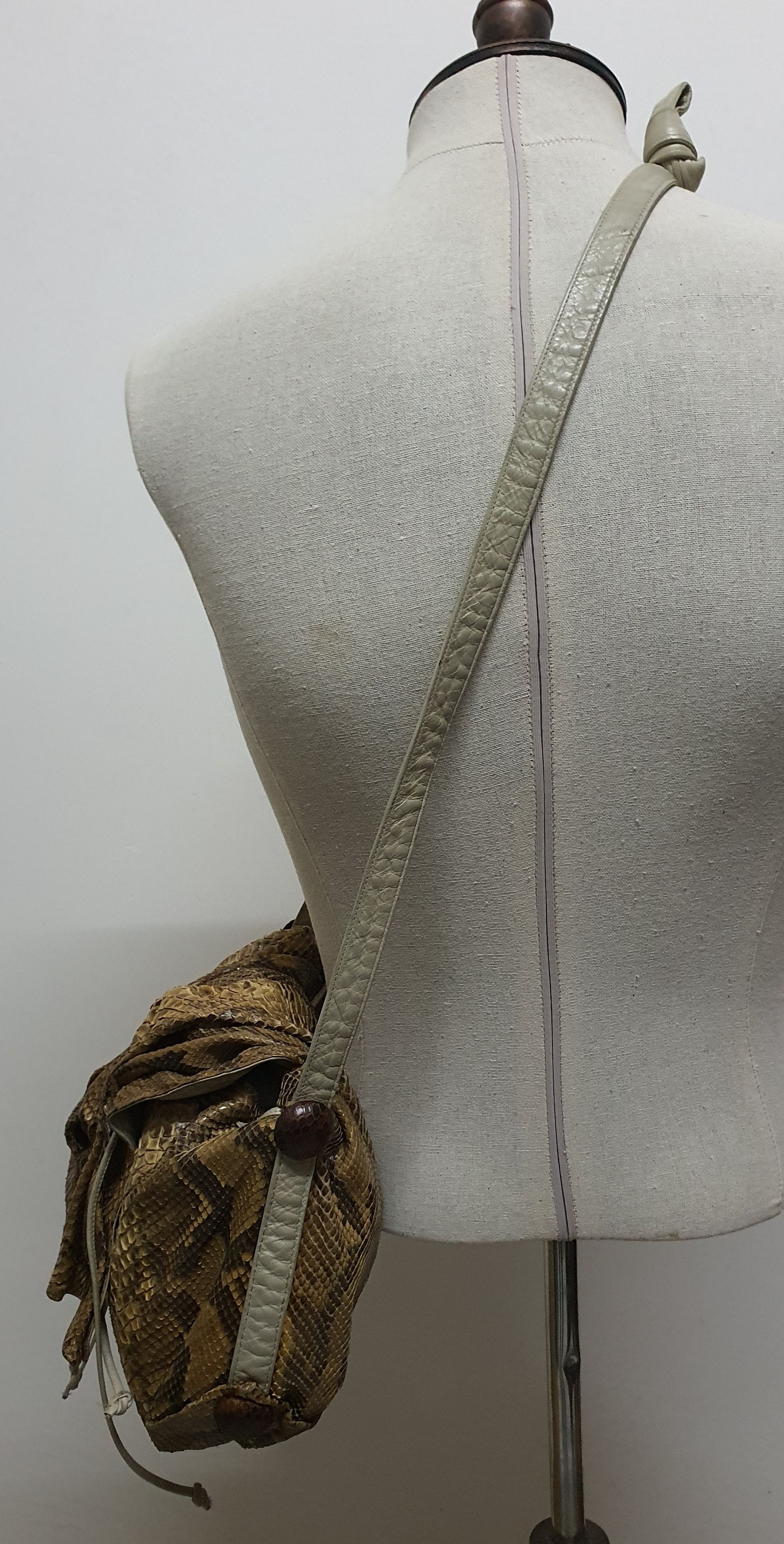 Other Carlos Falchi Python Leather Bag, U.S.A. Size ONE SIZE - 7 Thumbnail