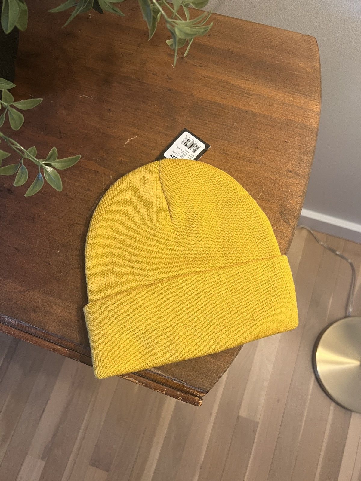 Stussy Stussy SS Link Cuff Beanie Saffron Yellow Size ONE SIZE - 2 Thumbnail