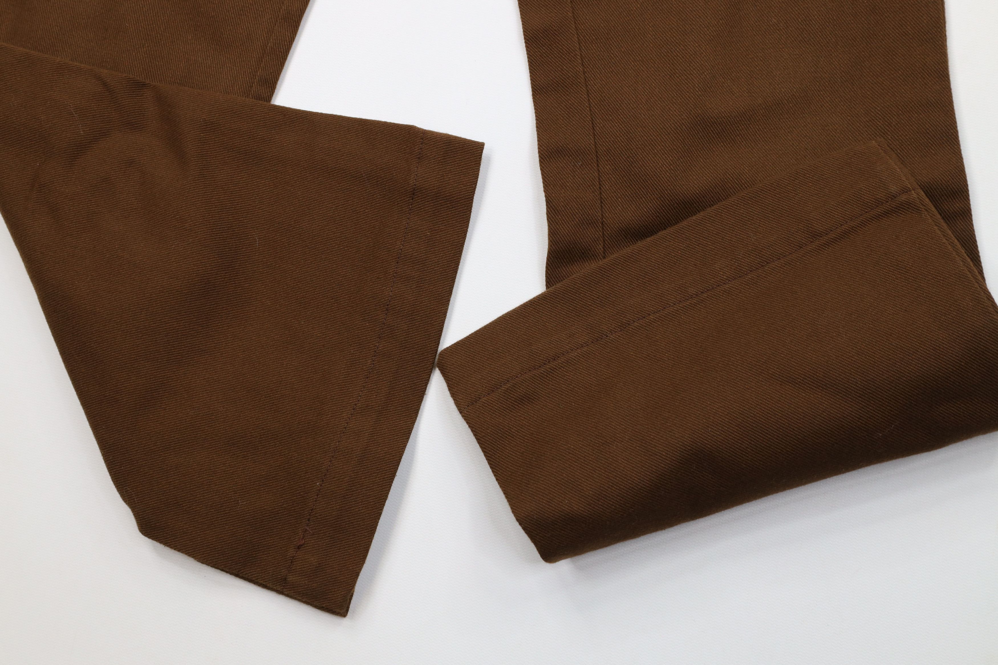 Vintage Vintage 70s Streetwear Wide Leg Denim Jeans Brown USA Size US 30 / EU 46 - 5 Thumbnail