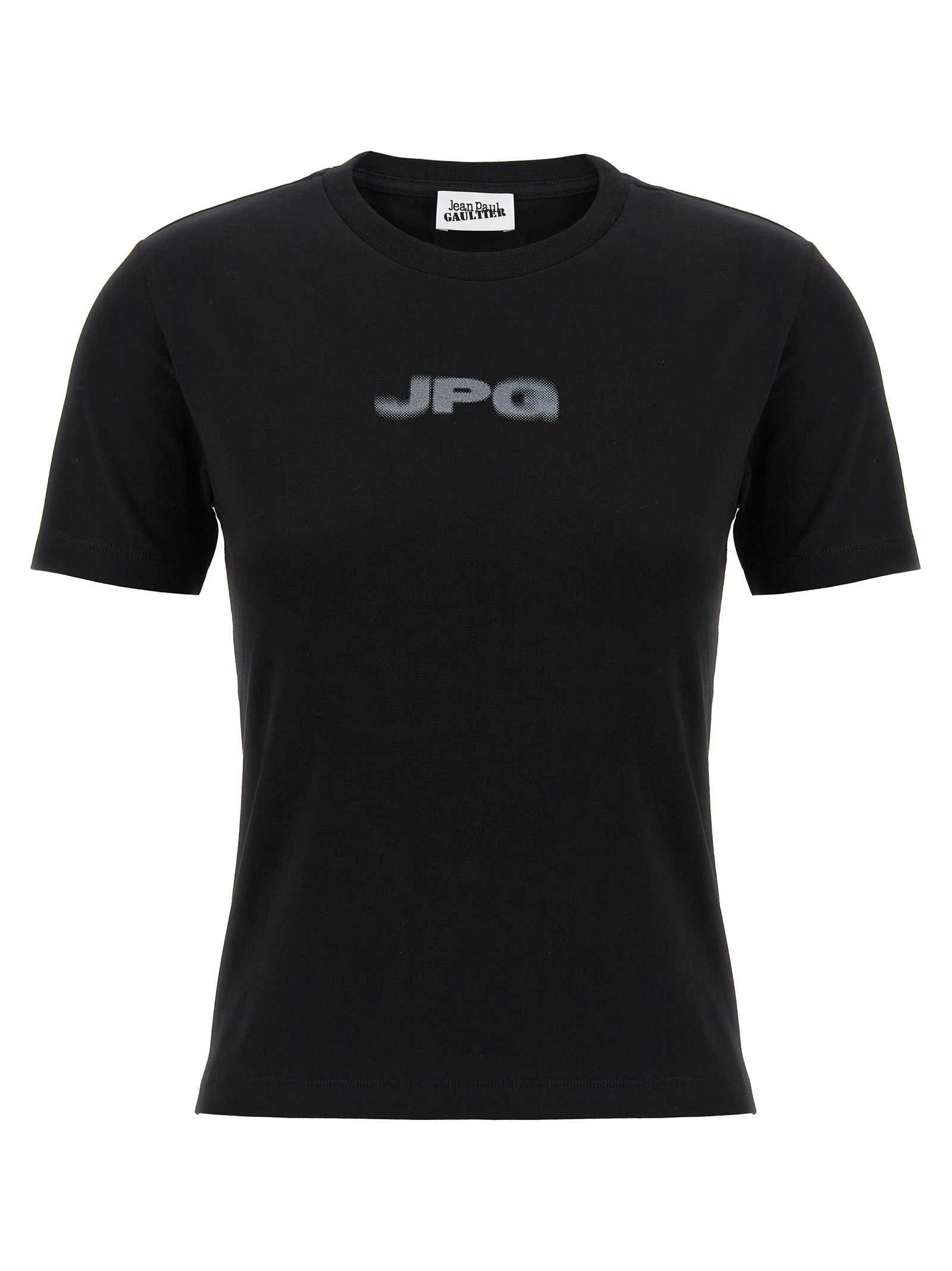 Jean Paul Gaultier 'The Black JPG Baby Tee' T-shirt Size S / US 4 / IT 40 - 1 Thumbnail