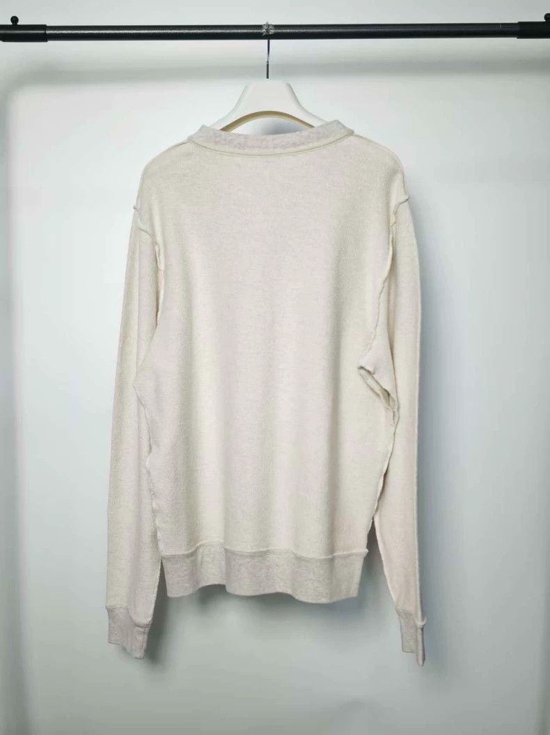 Loewe LOEWE White embroidered logo hoodie Size S / US 4 / IT 40 - 2 Thumbnail