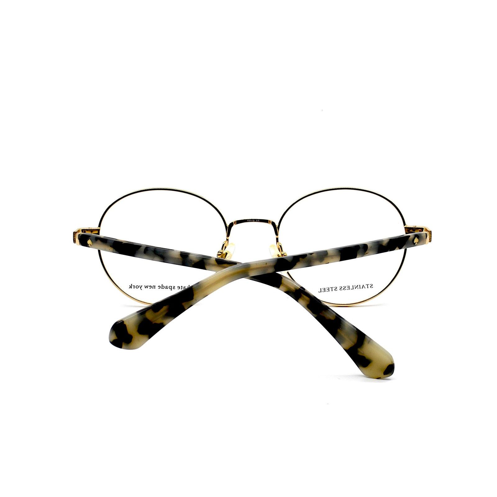 Kate Spade NEW KATE SPADE MARCIANN RHL BROWN GOLD EYEGLASSES FRAME Size ONE SIZE - 9 Thumbnail