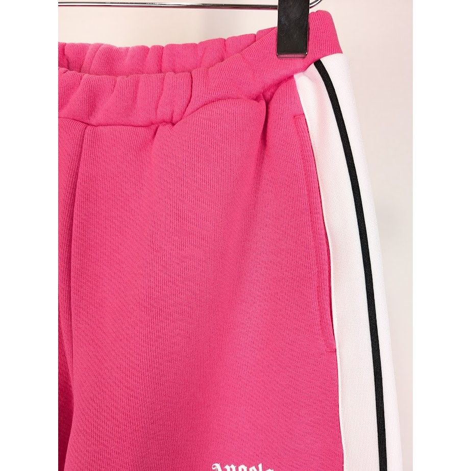 Palm Angels o1rshd1 Classic Logo Sweatpants & Joggers in Fuchsia White Size US 30 / EU 46 - 7 Thumbnail