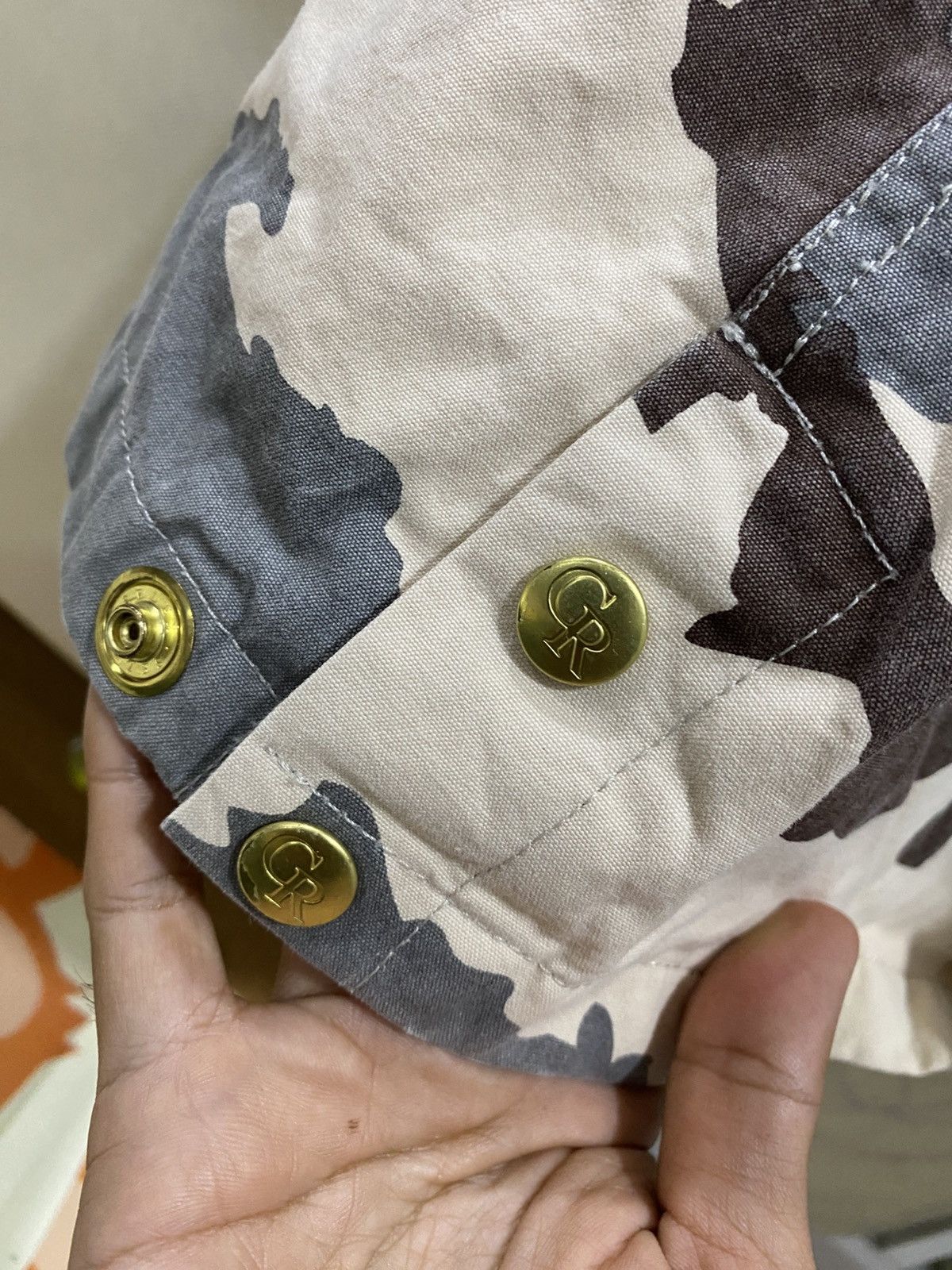 General Research Aw01 General Research Field Camouflage Smoke Cotton Jacket Size US M / EU 48-50 / 2 - 15 Thumbnail