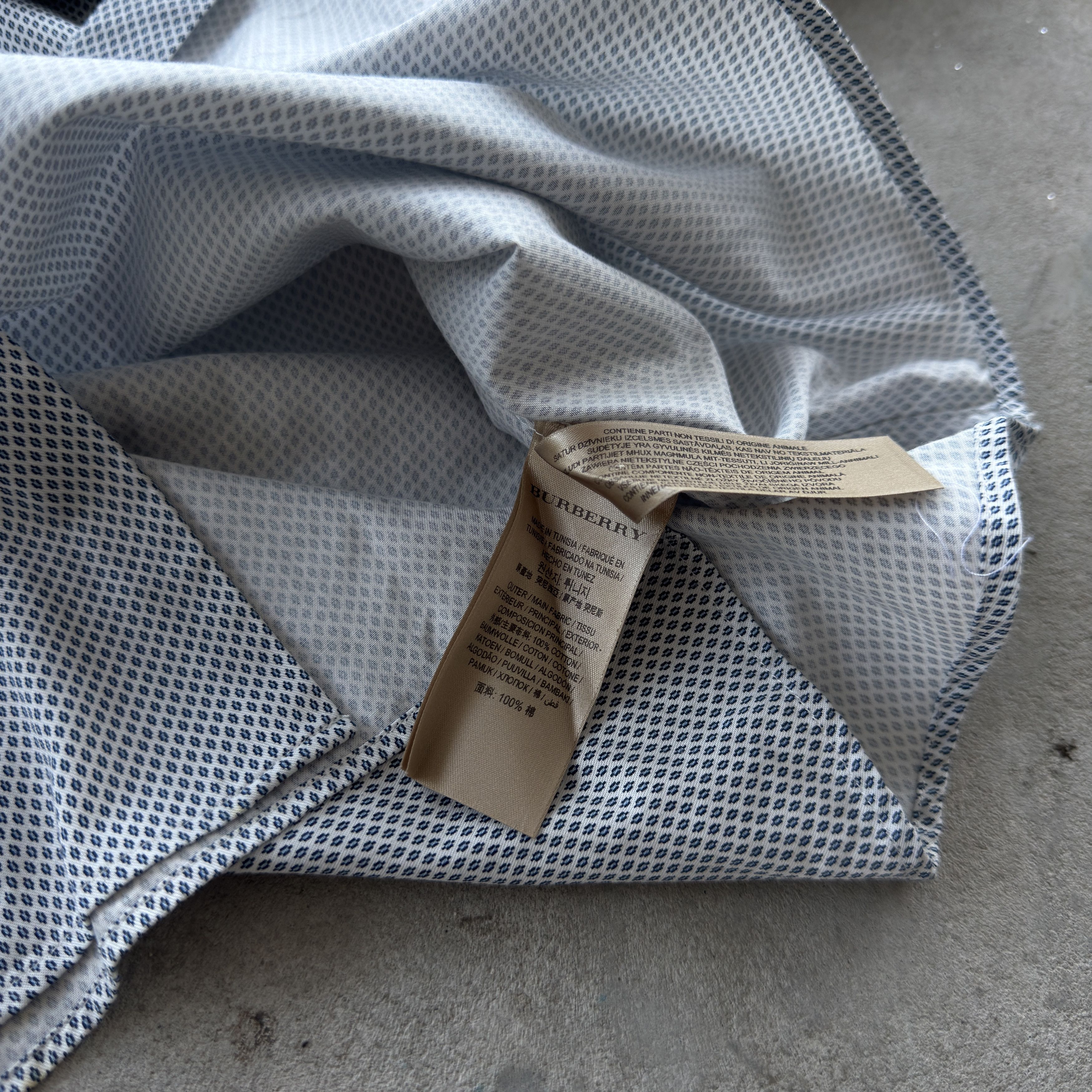 Burberry Vintage 90s Burberry Preppy Button Ups Shirt Size US XL / EU 56 / 4 - 6 Thumbnail