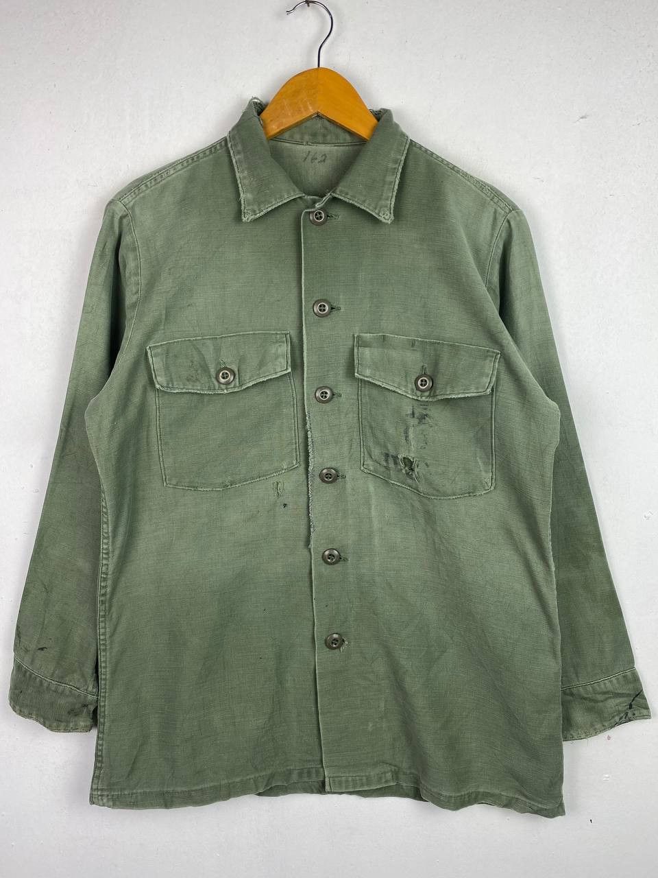 Vintage vintage us army usmc og jacket distressed Size US L / EU 52-54 / 3 - 1 Thumbnail