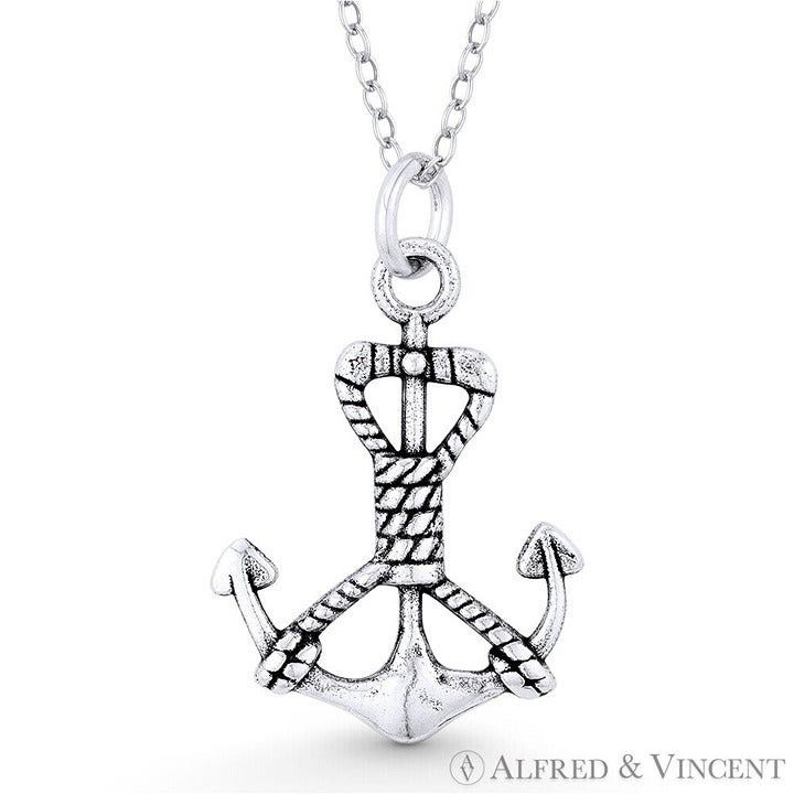 Other Anchor & Rope Sailor's Luck Charm 27x17mm Pendant Size ONE SIZE - 1 Preview