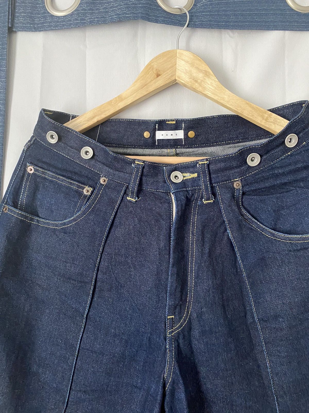 Japanese Brand NAME Denim Japanese Jeans Size US 30 / EU 46 - 2 Thumbnail
