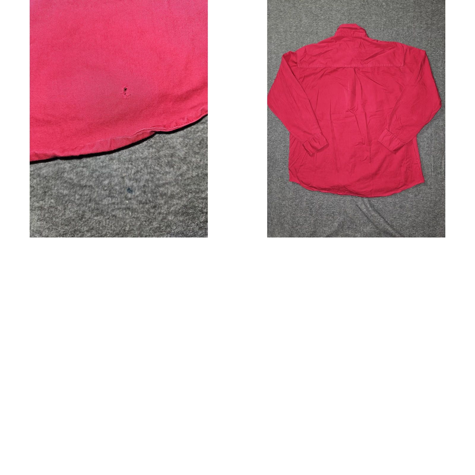 Chaps VINTAGE Chaps Ralph Lauren Shirt Mens XL Red Button-Down Crest Logo Casual Size US XL / EU 56 / 4 - 8 Thumbnail
