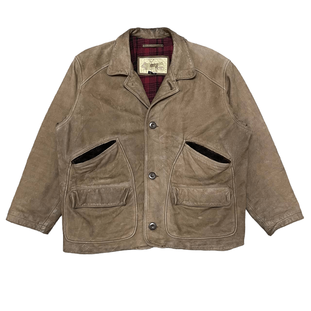 Chevignon Vintage Chevignon Genuine Leather Jacket Size US L / EU 52-54 / 3 - 1 Thumbnail