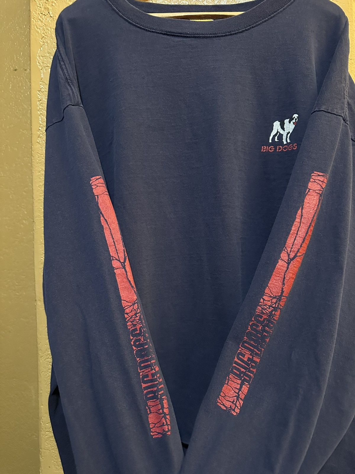 Vintage 🔪 faded vintage Big Dogs Psycho Horror Movie longsleeve tee Size US XL / EU 56 / 4 - 3 Thumbnail