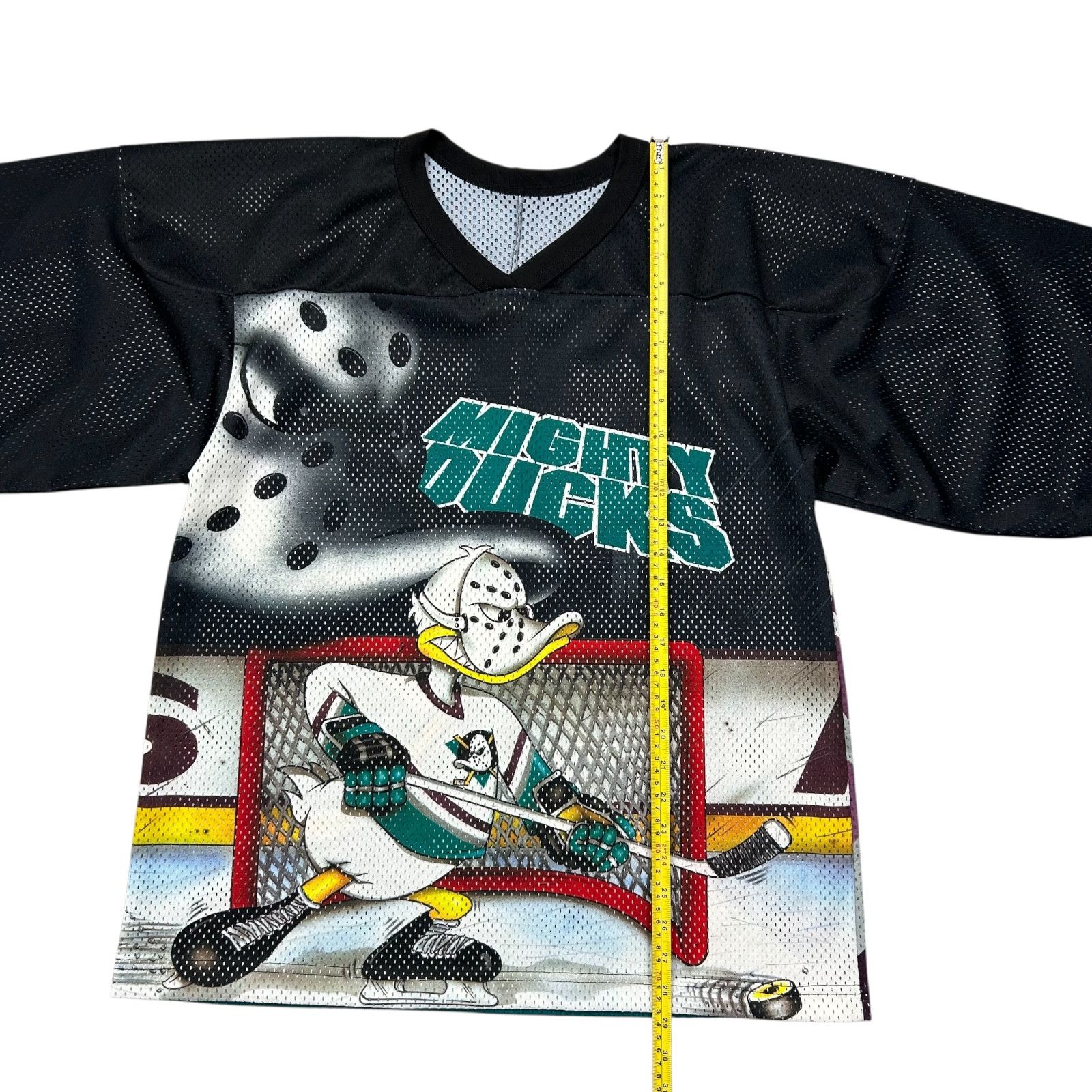 NHL VTG 90s MIGHTY DUCKS CCM HOCKEY JERSEY AOP Size US M / EU 48-50 / 2 - 7 Thumbnail