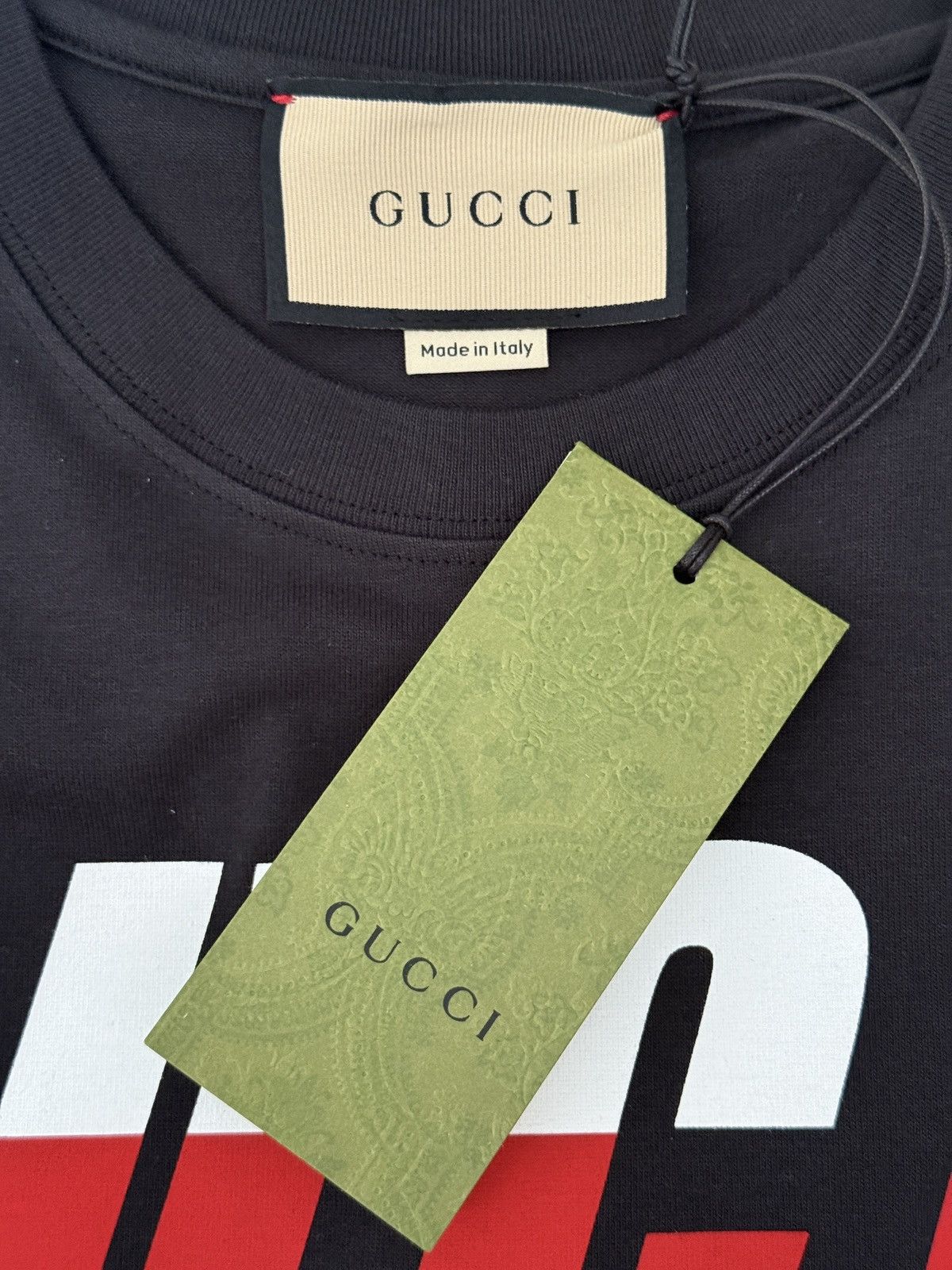 Gucci Bnwt Gucci Logo Blade Printed Crewneck T-Shirt size Small Size US S / EU 44-46 / 1 - 6 Thumbnail