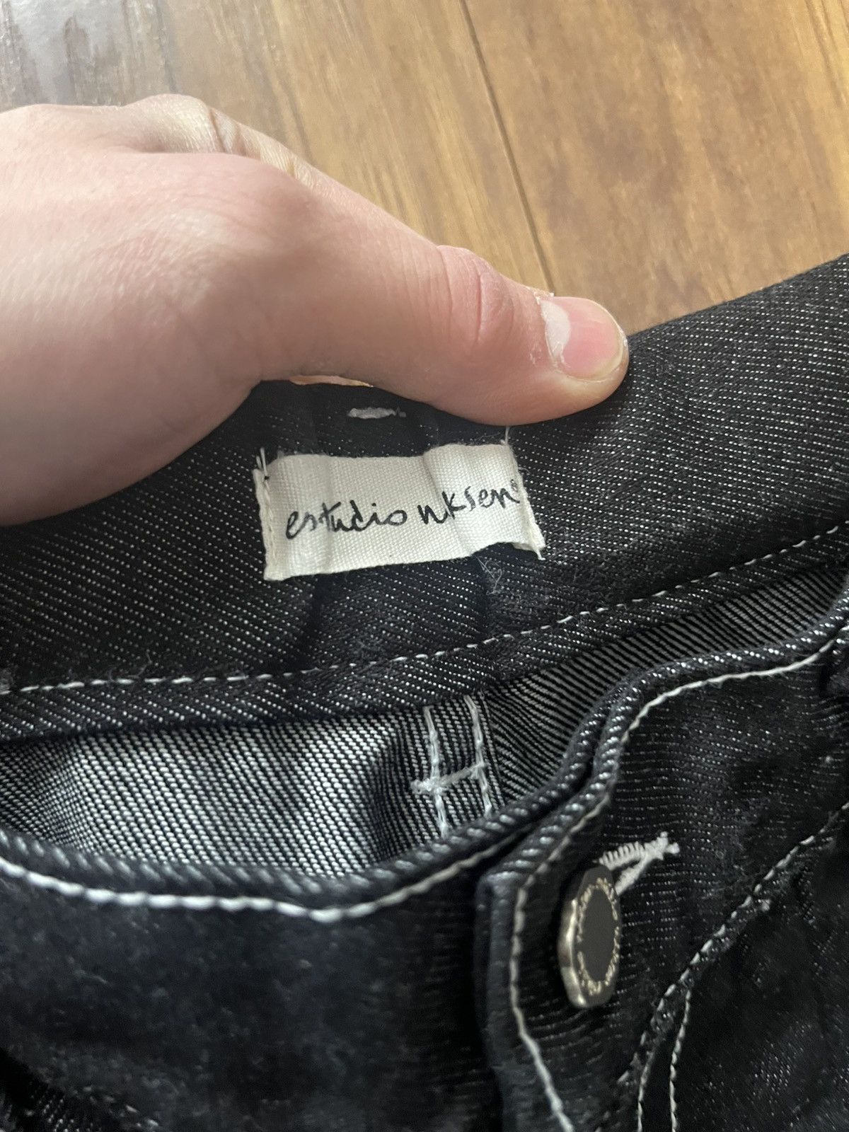 Other Estudio Niksen Dart Raw Denim Jeans Size US 34 / EU 50 - 4 Thumbnail