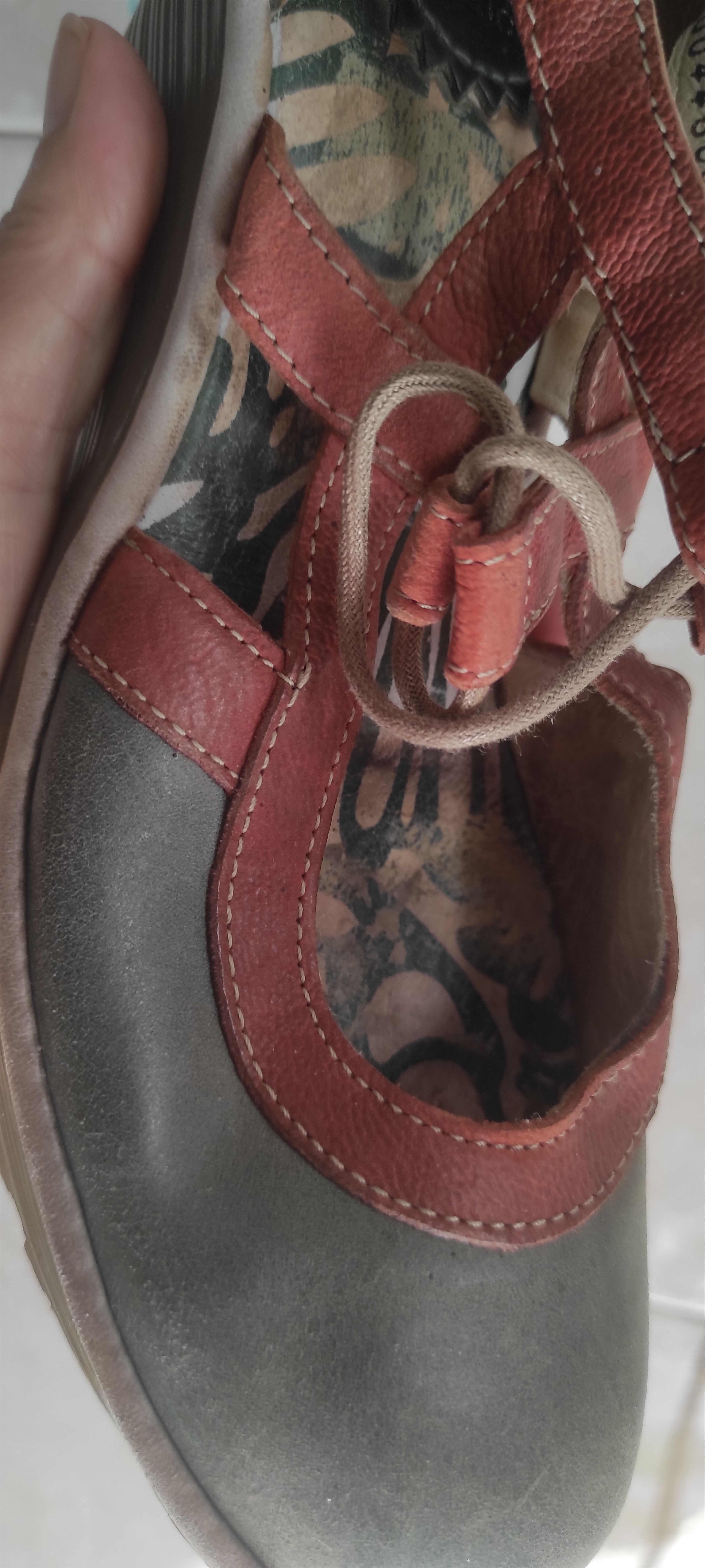 Fly London Fly London Yett Platform Heels Leather Chunky Wedge Shoes Size US 6.5 / IT 36.5 - 19 Thumbnail