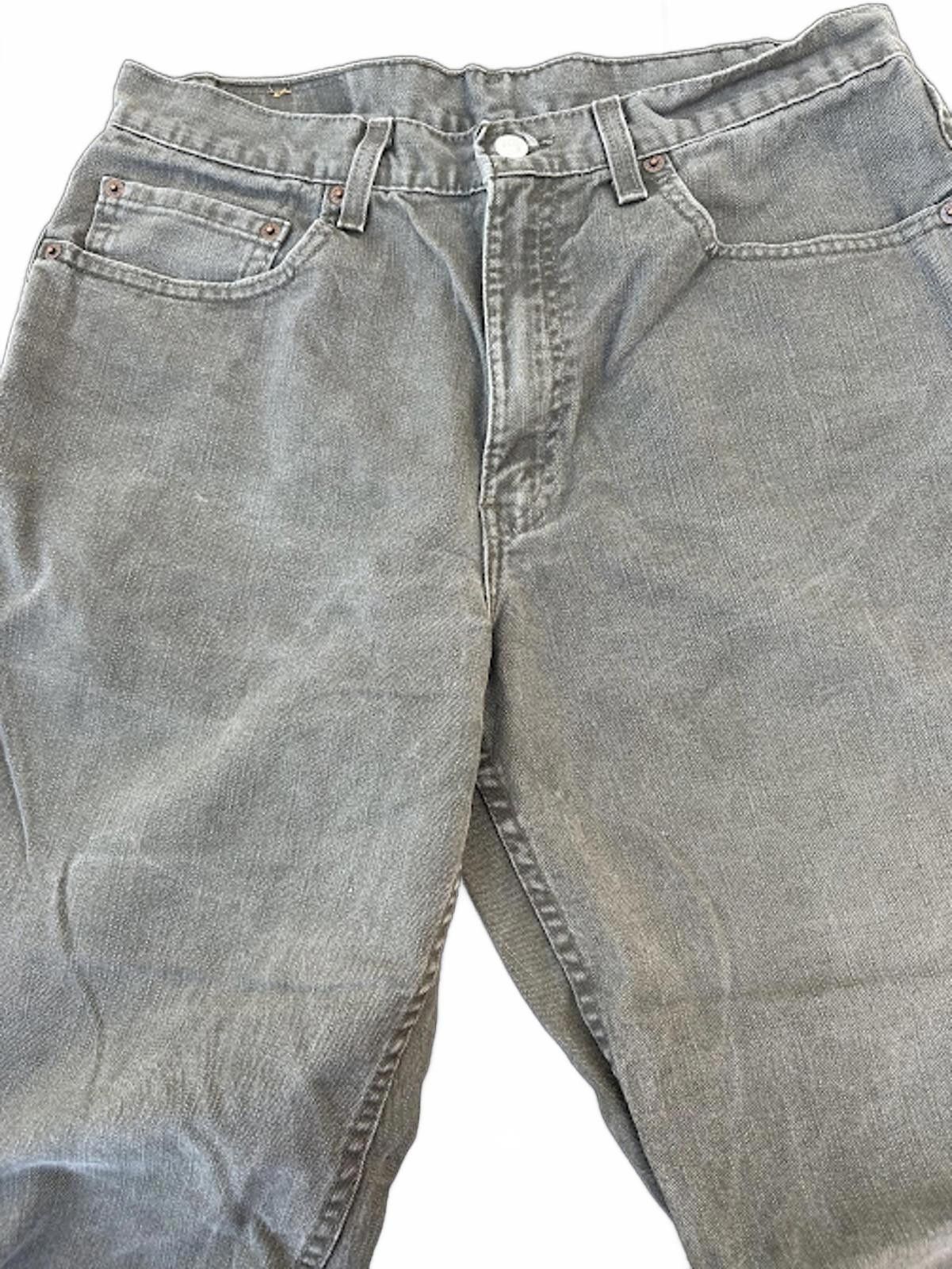 Levi's Levi’s 550 Green Gray Relaxed Jeans USA 34x34 Size US 34 / EU 50 - 2 Thumbnail