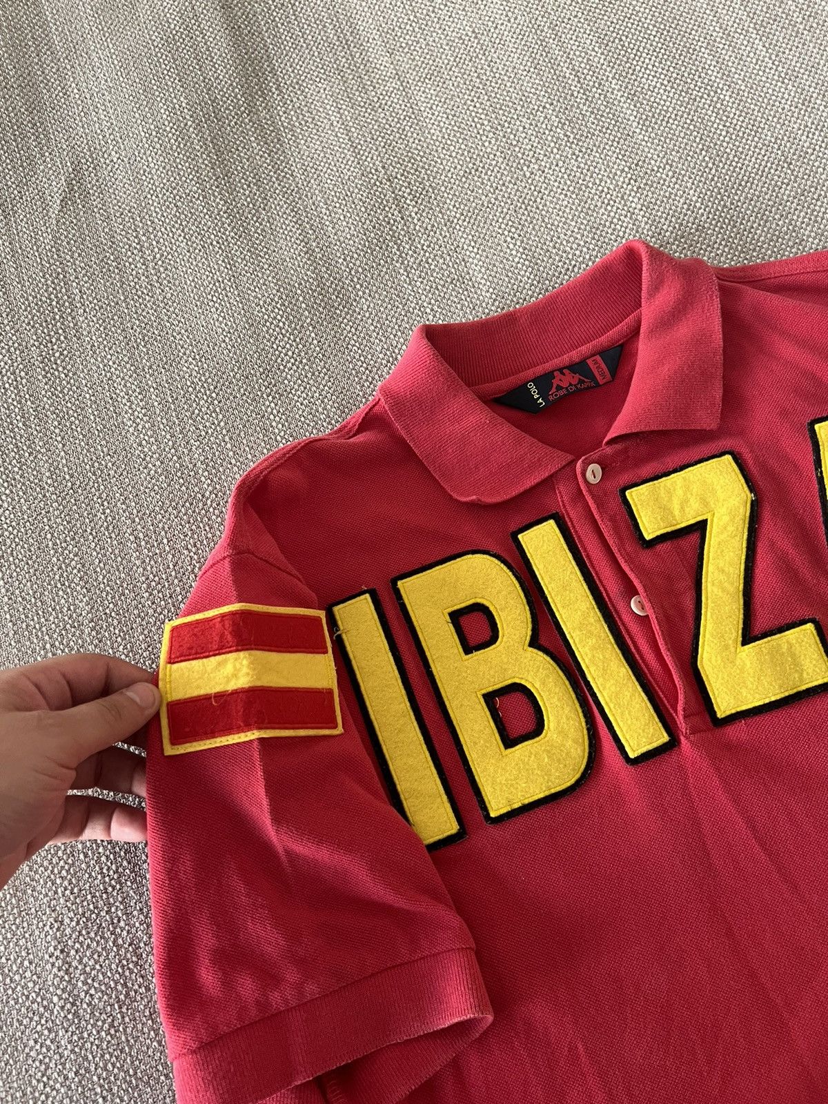 Kappa × Vintage Vintage 💥 Kappa Ibiza Polo T-Shirt Spain style Ralph Size US M / EU 48-50 / 2 - 7 Thumbnail