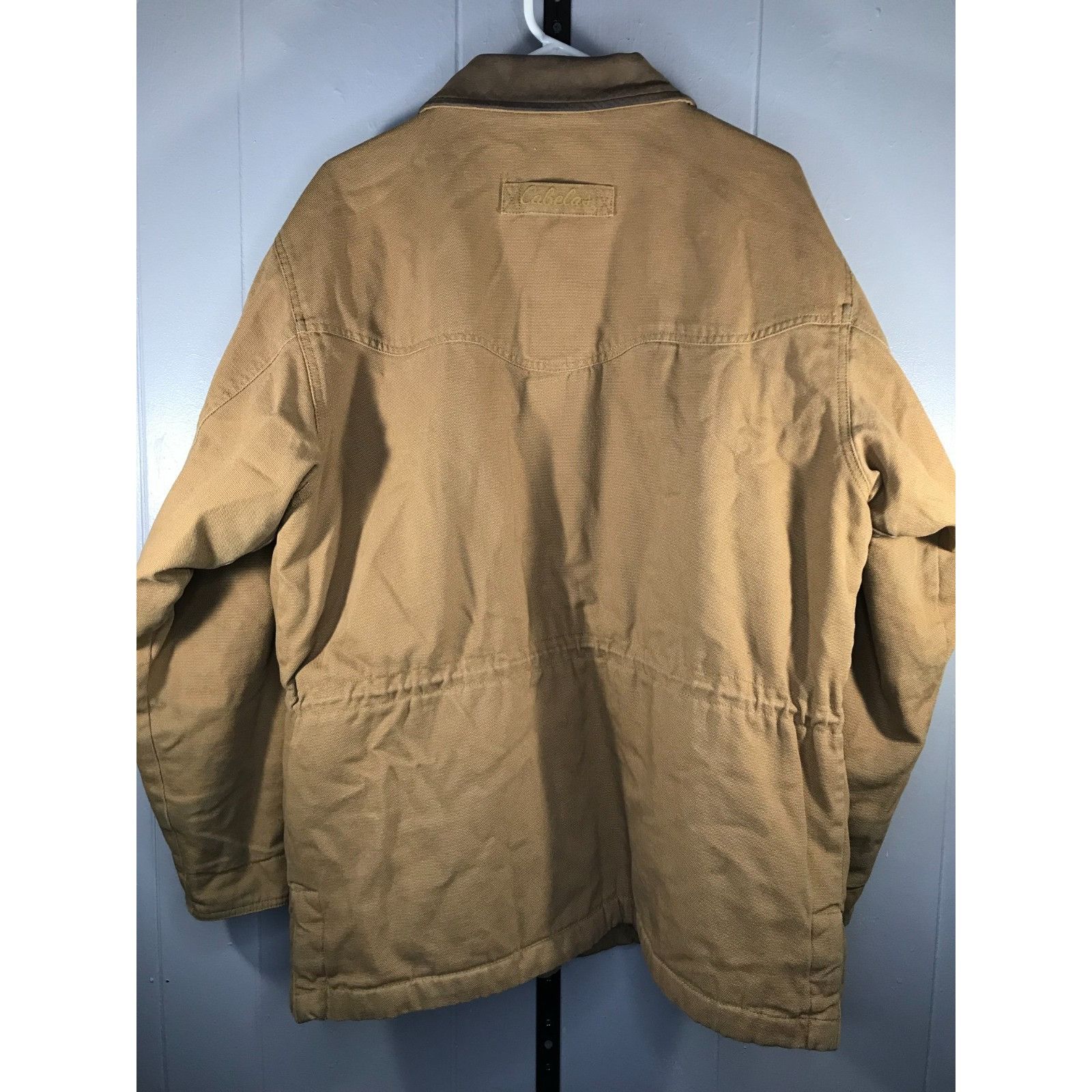 Cabelas Cabela's Duck Canvas Field Jacket Blanket Flannel Lined Chor Size US L / EU 52-54 / 3 - 2 Thumbnail