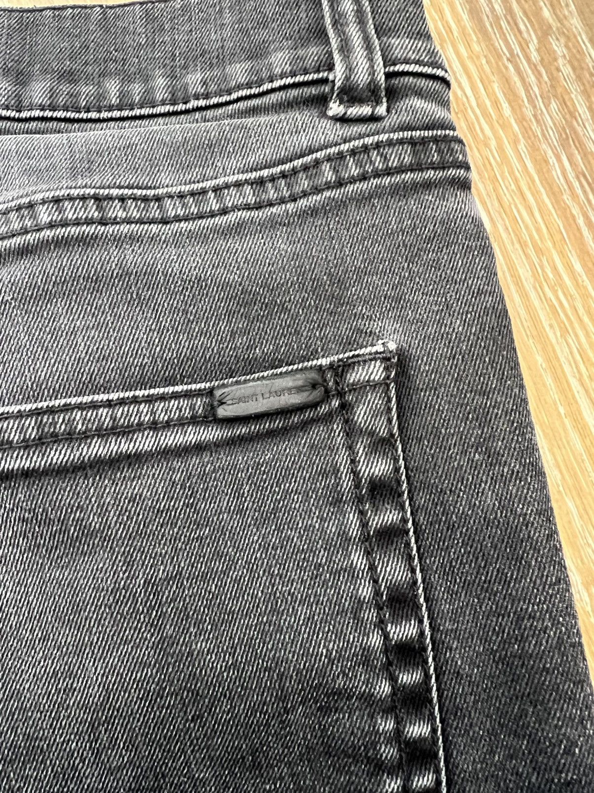 Saint Laurent Paris Hedi Slimane Saint Laurent Paris D24 M/SKMW Jeans Size US 34 / EU 50 - 6 Thumbnail
