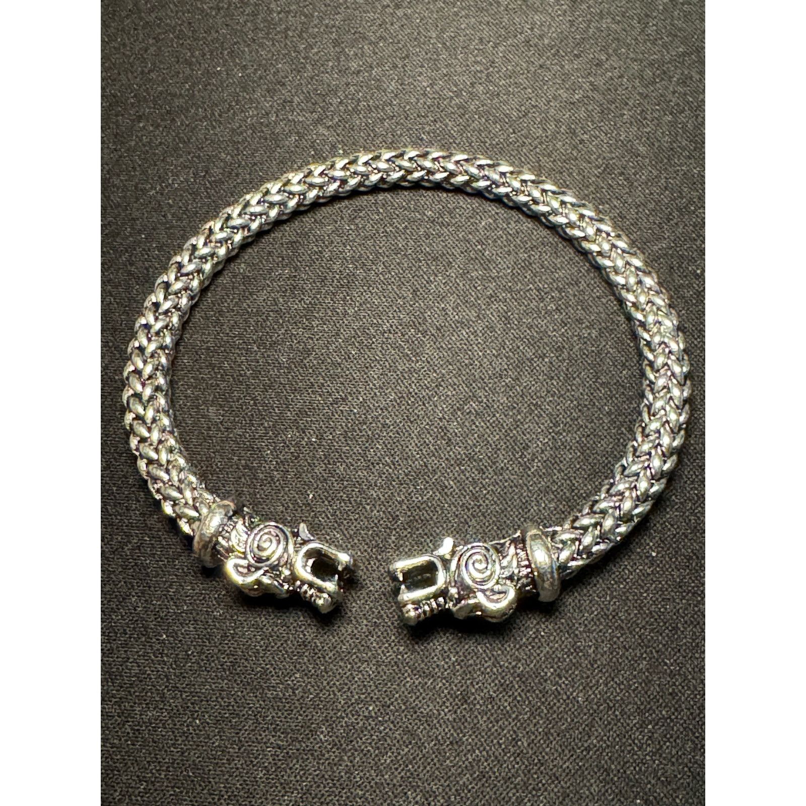 Other Stainless Steel Viking Dragon Head Bracelet Size ONE SIZE - 1 Thumbnail
