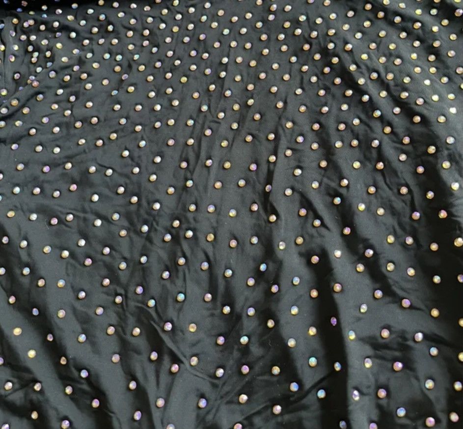Alex Perry ALEX PERRY Crystal-embellished tights Size 27" / US 4 / IT 40 - 5 Thumbnail