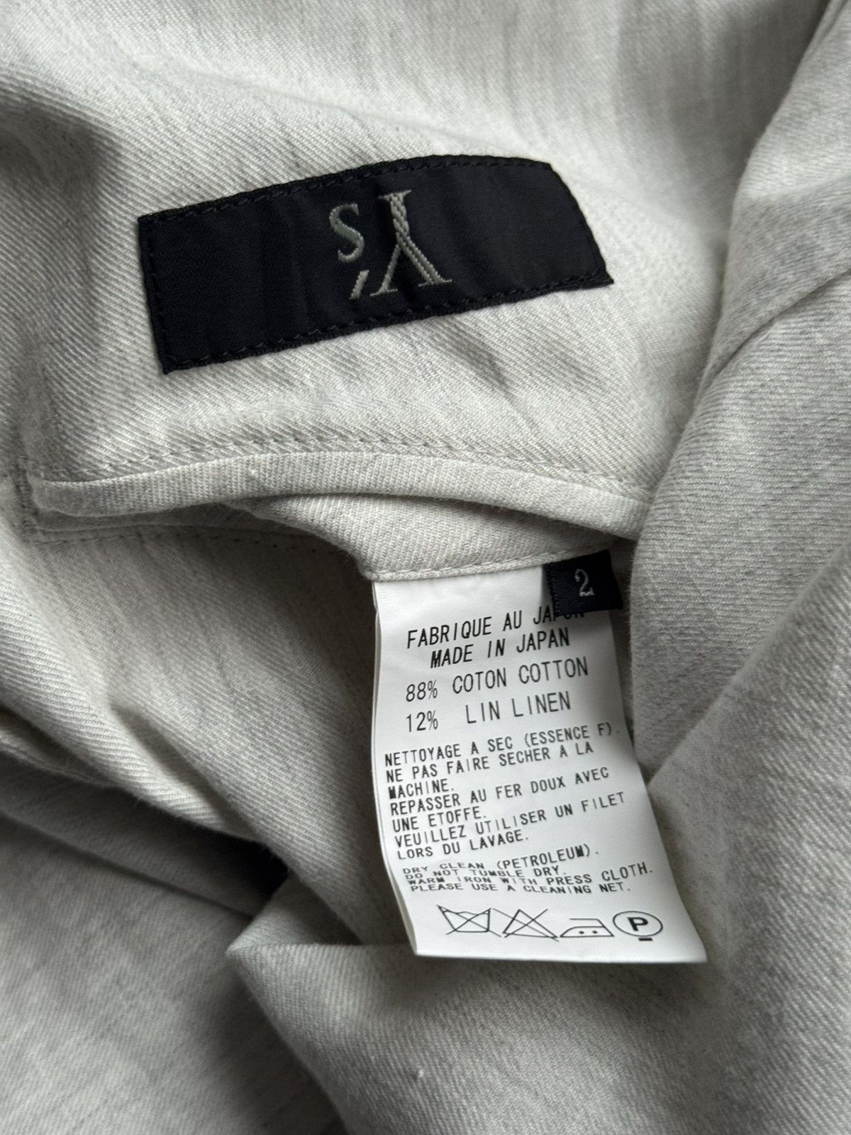 Yohji Yamamoto Yohji Yamamoto Double Button Blazer Jacket Size US M / EU 48-50 / 2 - 5 Thumbnail
