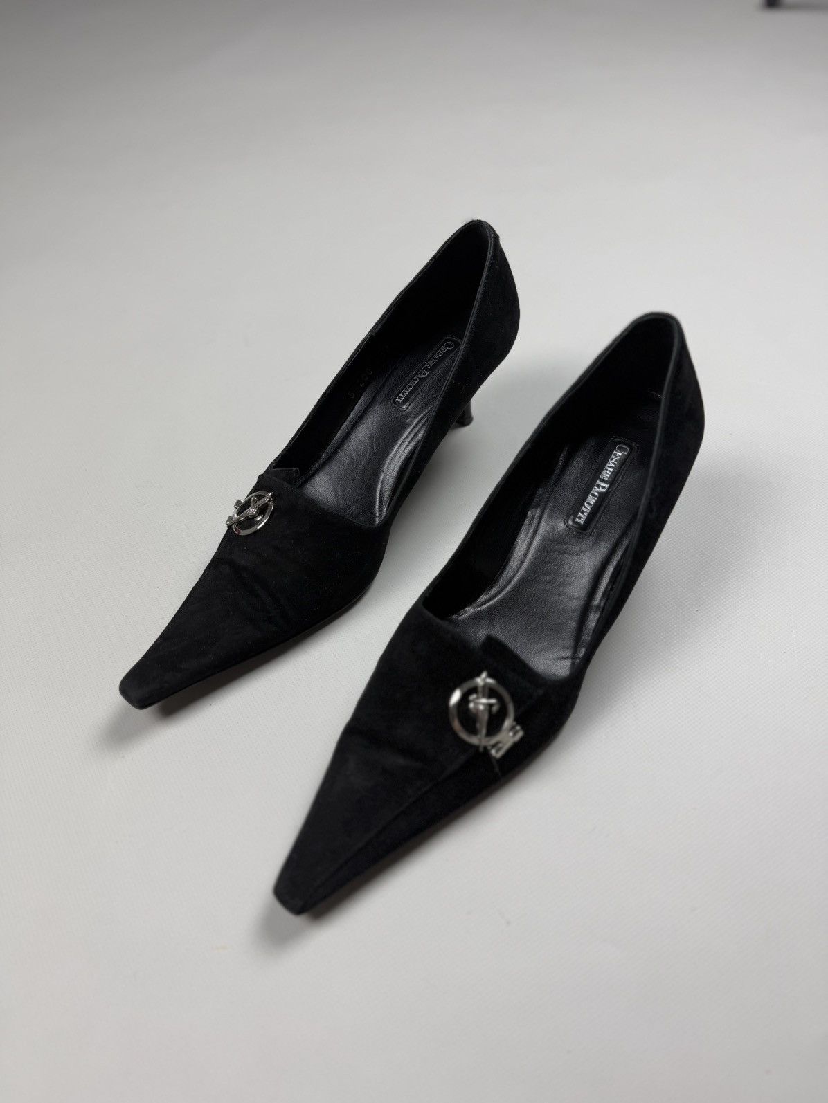 Paciotti Cesare Paciotti Dagger Suede Ladies Heels Size 39 / US 8 Size US 8 / IT 38 - 12 Thumbnail