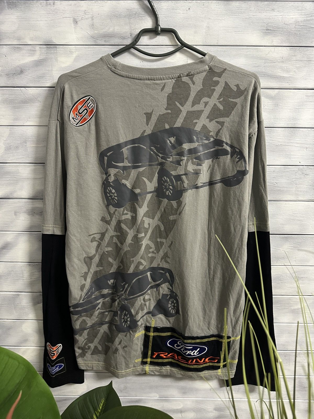 Ford Rare Vintage Ford Racing Long-Sleeve Moto Size US L / EU 52-54 / 3 - 2 Thumbnail