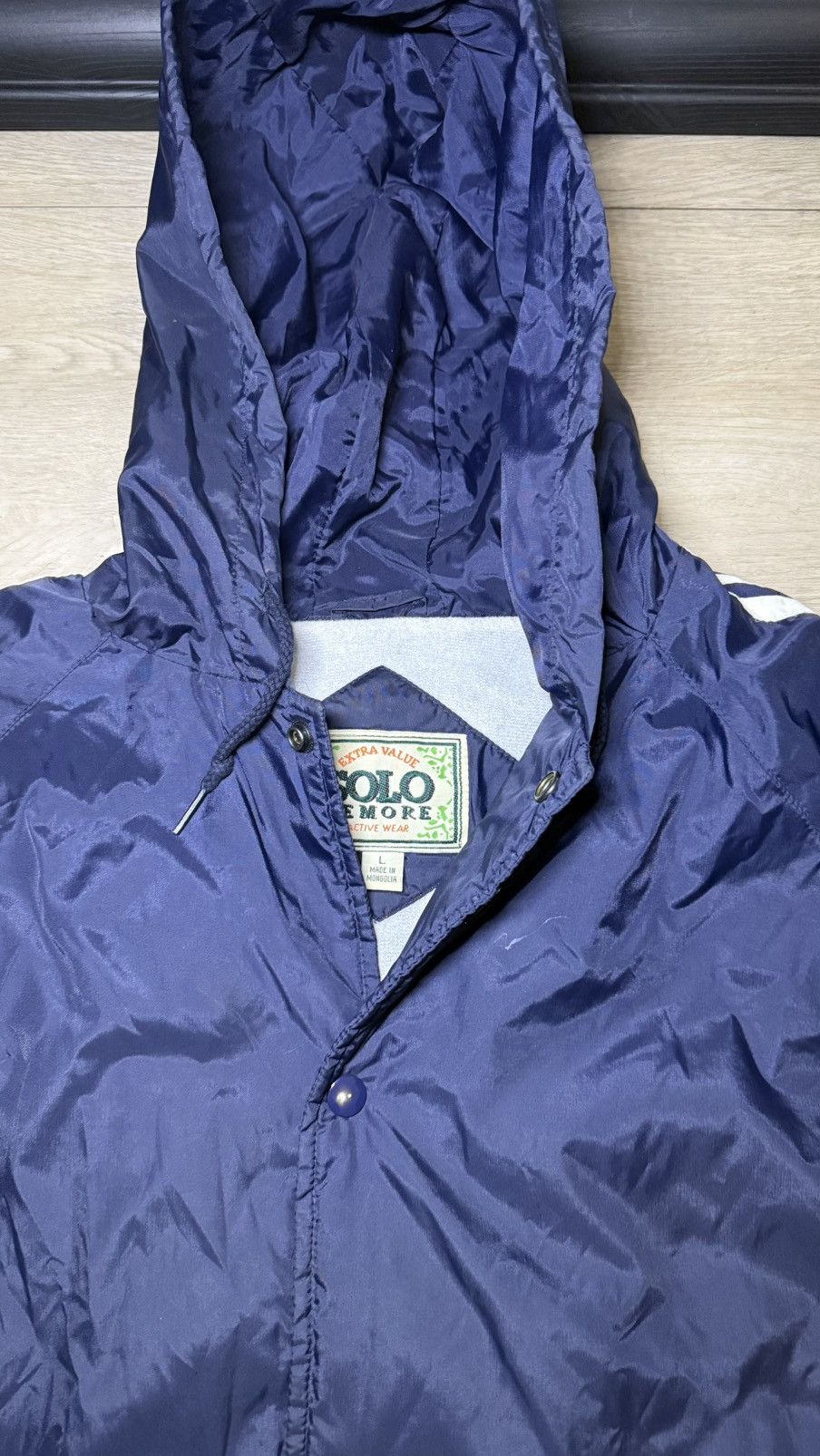 JNCO Vintage / Y2K Solo Button Up Windbreaker Jacket Size US L / EU 52-54 / 3 - 4 Thumbnail