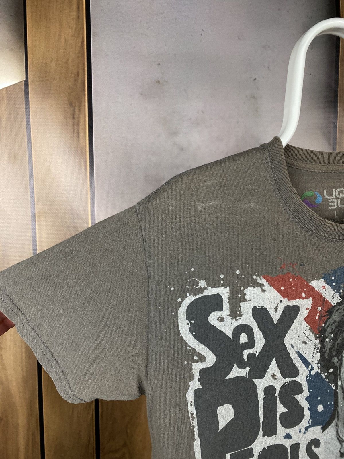 Liquid Blue 🎸Vintage T-Shirt Liquid Blue Sex Pistols Big Logo Tee🎸 Size US L / EU 52-54 / 3 - 3 Thumbnail