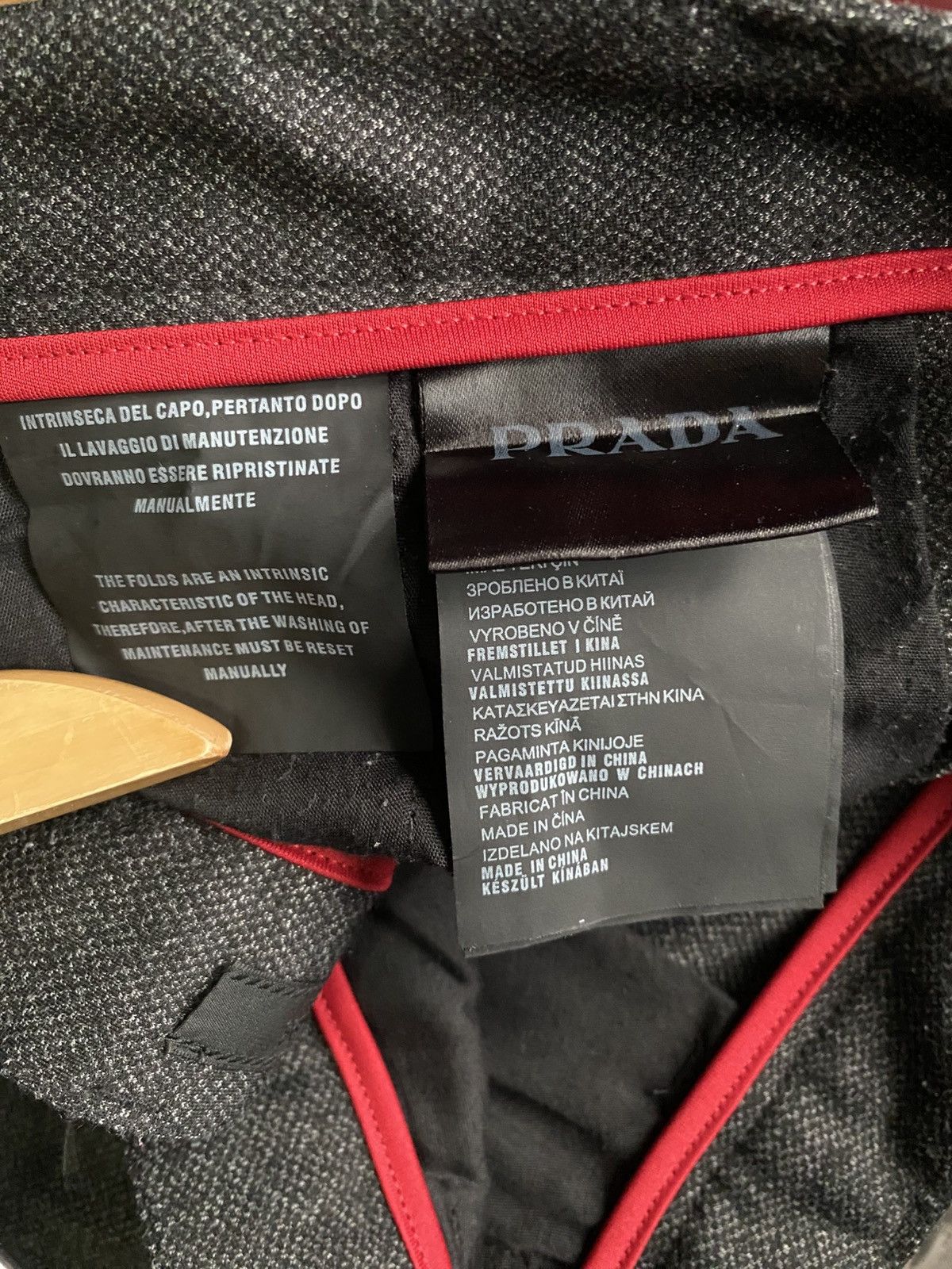 Prada Prada Charcoal Trousers Size US 38 / EU 54 - 6 Thumbnail