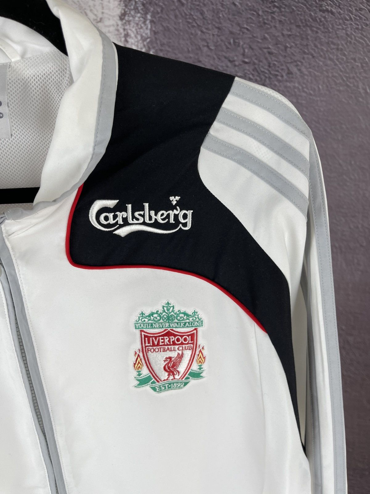 Adidas Adidas Liverpool vintage 2008 track top jacket soccer Size US L / EU 52-54 / 3 - 9 Thumbnail
