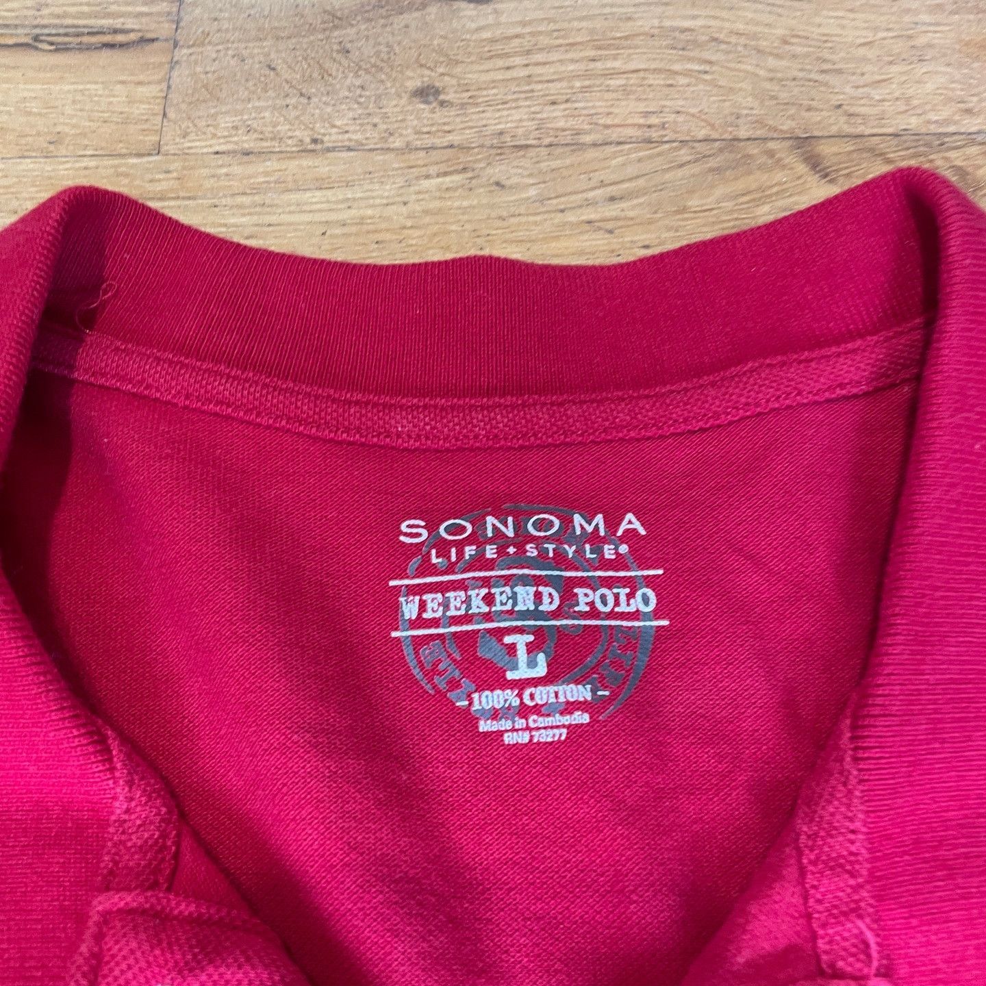 Sonoma × Vintage Sonoma Men's Fashion Classic Polo Shirt Size L Size US L / EU 52-54 / 3 - 2 Thumbnail