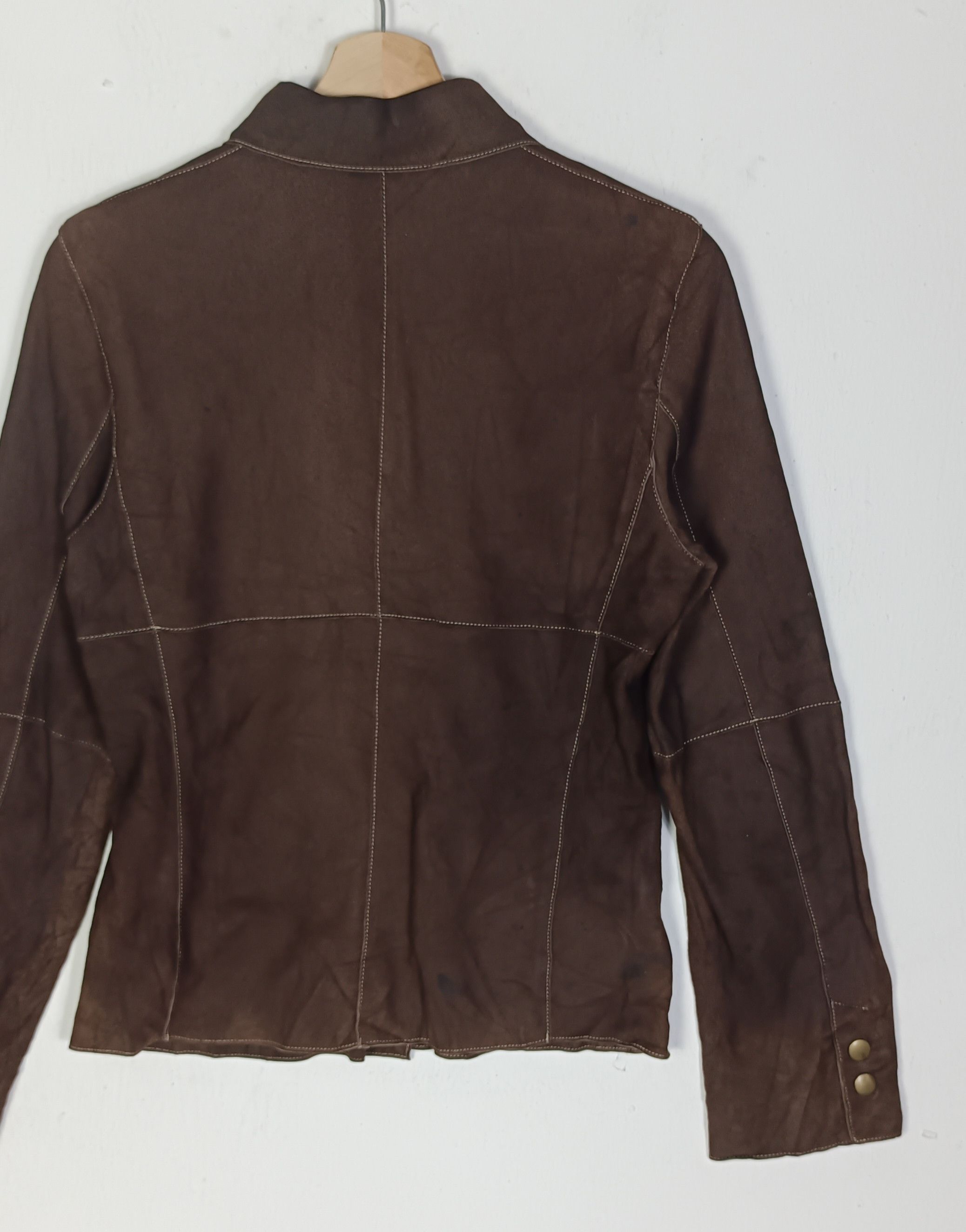 Japanese Brand × Tomorrowland × Vintage Vintage💥Tomorrowland Suede Material Jacket Size US S / EU 44-46 / 1 - 9 Thumbnail