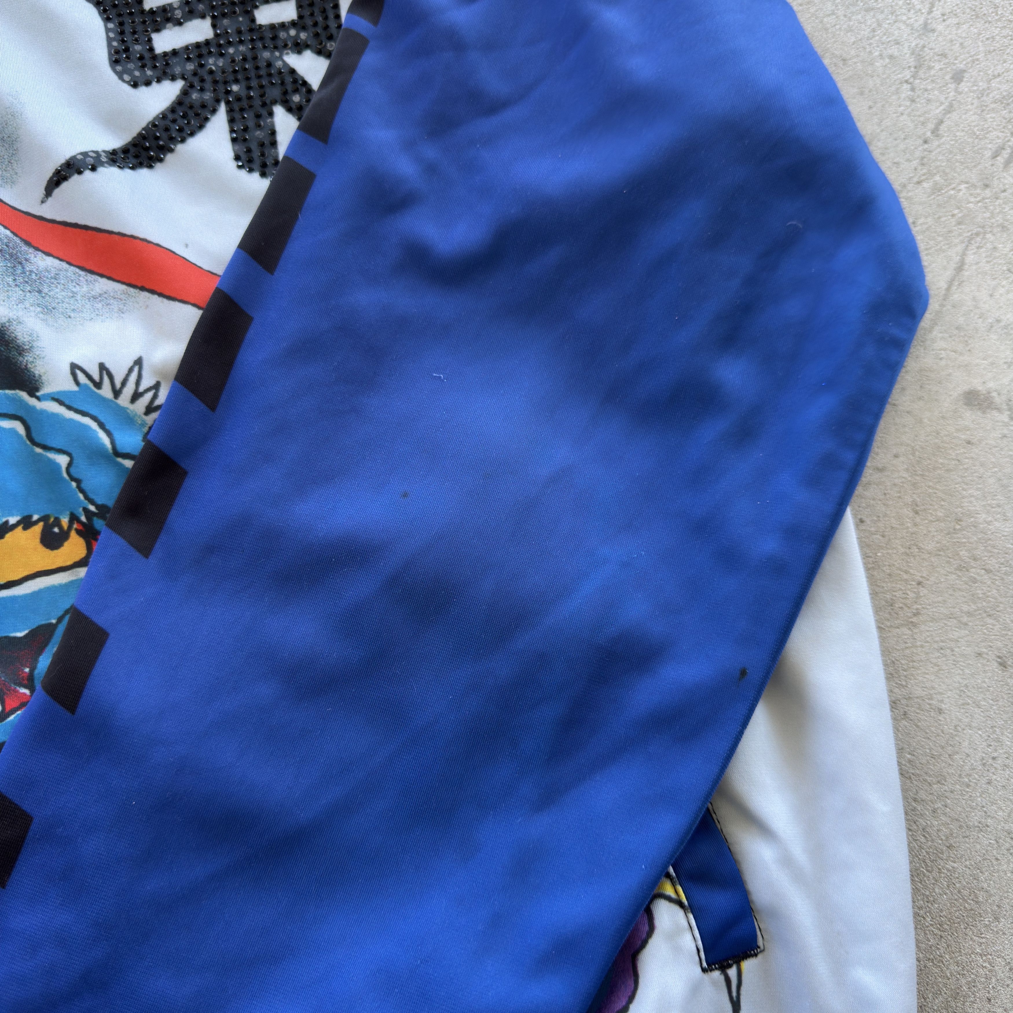 Ed Hardy Ed Hardy Blue Dragon Kanji Graphic Zip Up Track Jacket L Size US L / EU 52-54 / 3 - 9 Thumbnail
