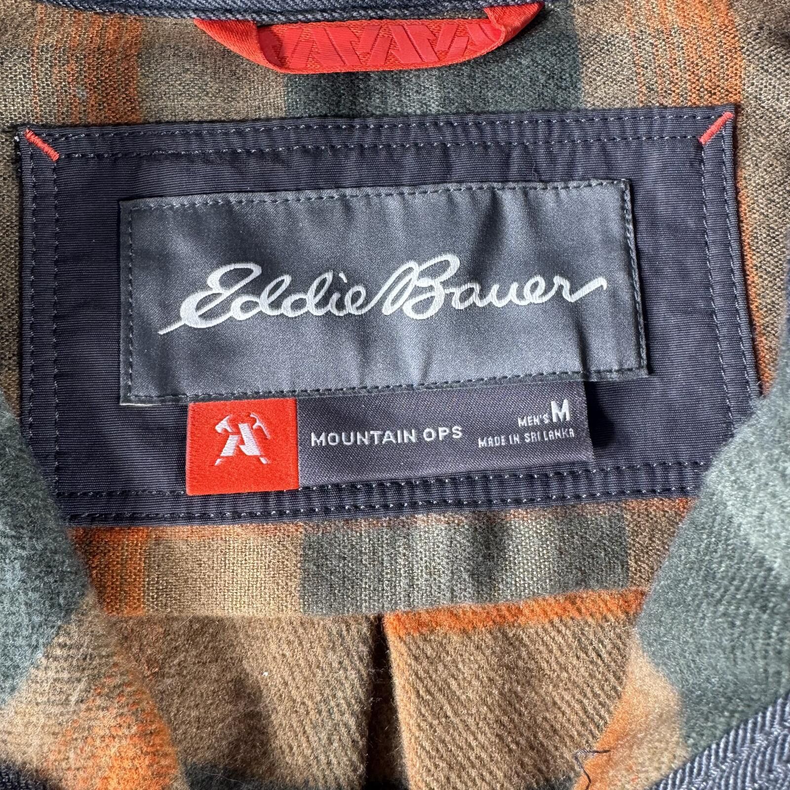Eddie Bauer Eddie Bauer Shirt Men's M Green Plaid Flannel Heavyweight Size US M / EU 48-50 / 2 - 2 Thumbnail