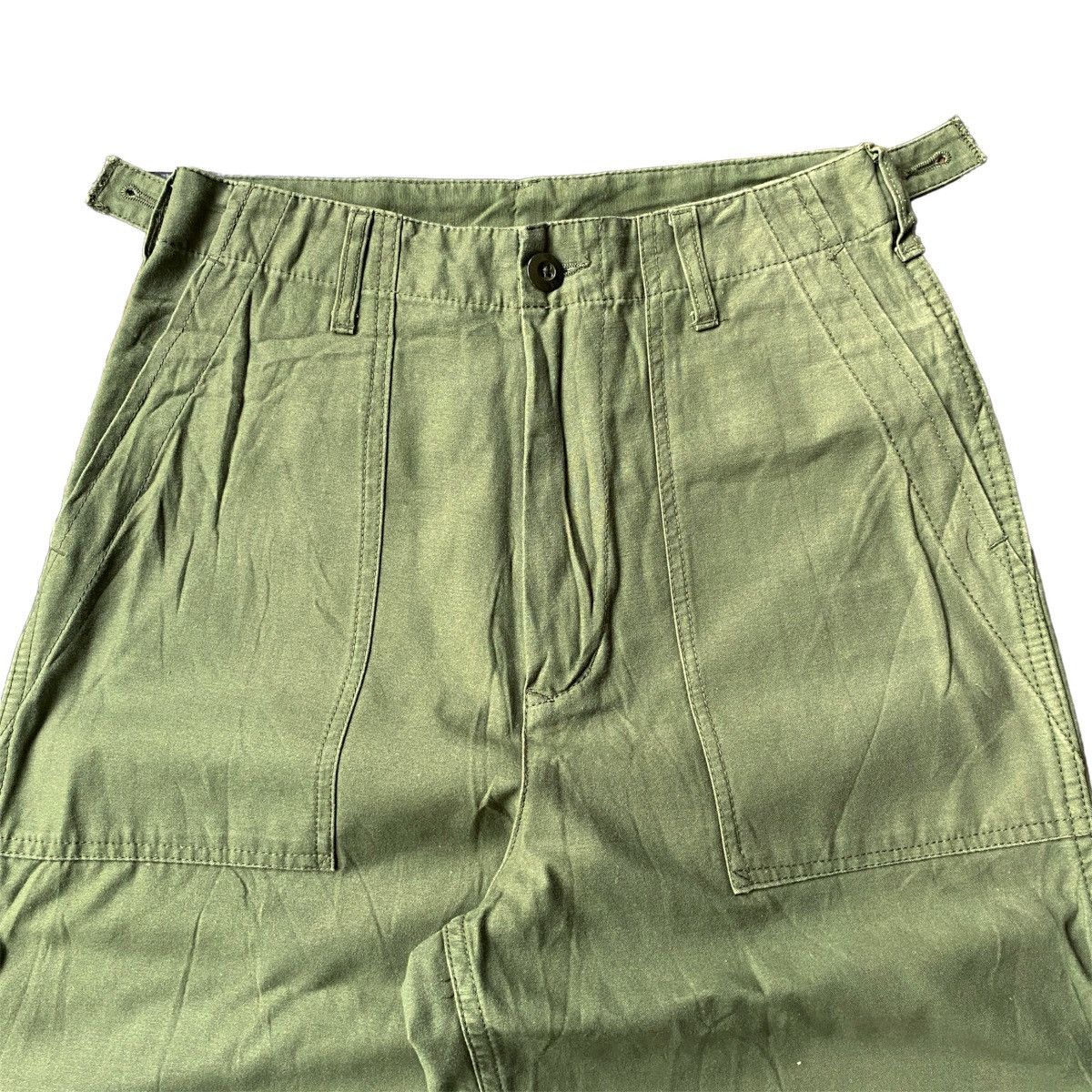 Japanese Brand × Orslow Coen Tokyo Japan Fatigue Pants Bush Pants Baker Pant OG Army Size US 28 / EU 44 - 2 Thumbnail