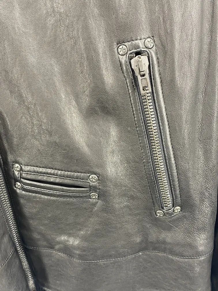 Maison Margiela Leather Biker Jacket Size US M / EU 48-50 / 2 - 3 Thumbnail