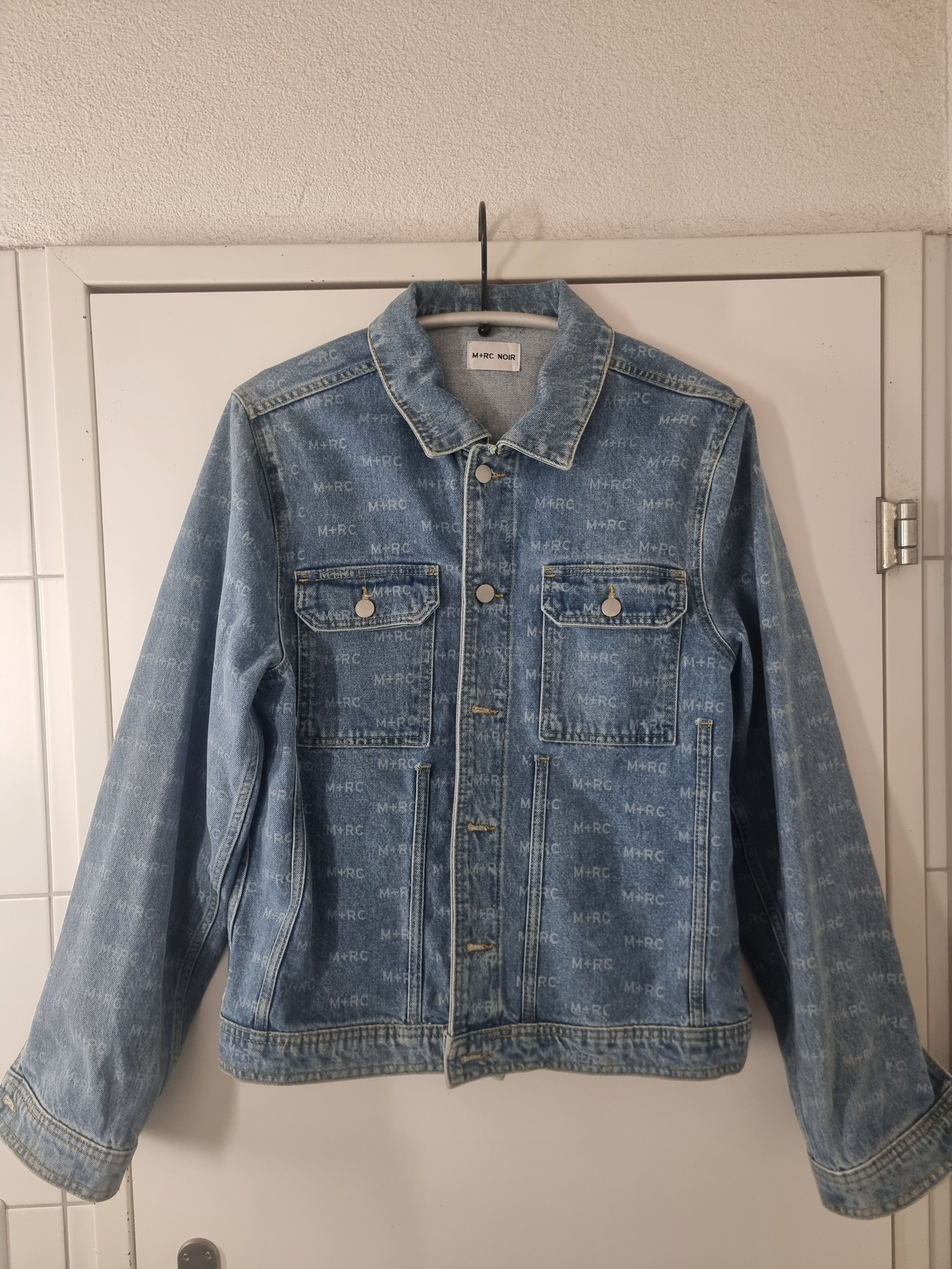 M+Rc Noir M+RC NOIR HATE BLUE DENIM JACKET | Grailed 