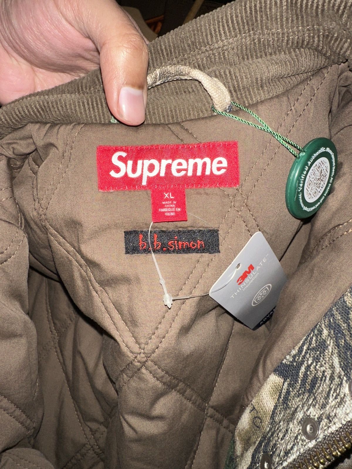 B.B. Simon × Supreme Studded Work Jacket Size US XL / EU 56 / 4 - 3 Thumbnail