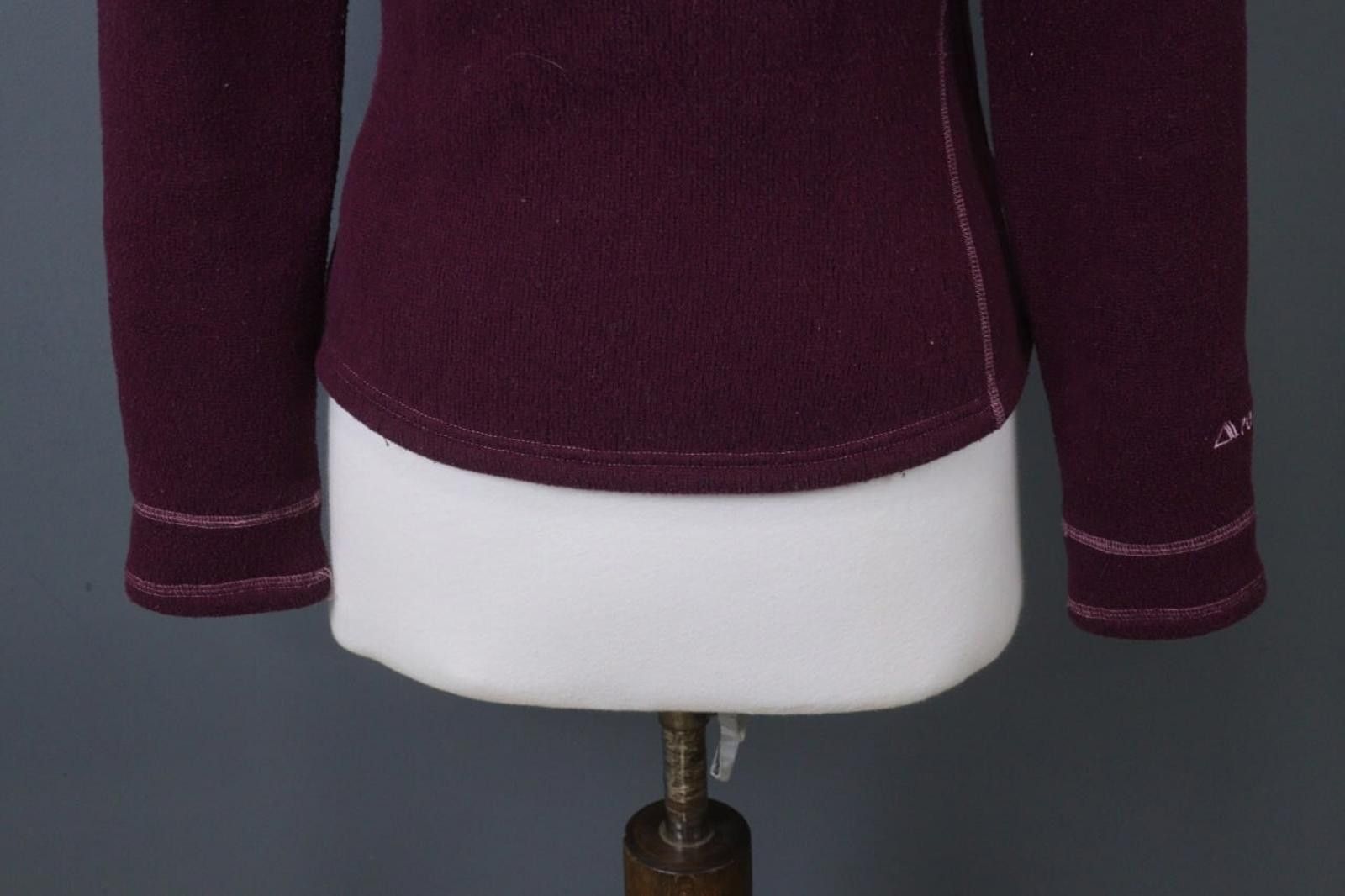 Mountain Hardwear Mountain Hardwear Burgundy Fleece Full Zip Jacket Size M Size M / US 6-8 / IT 42-44 - 12 Thumbnail