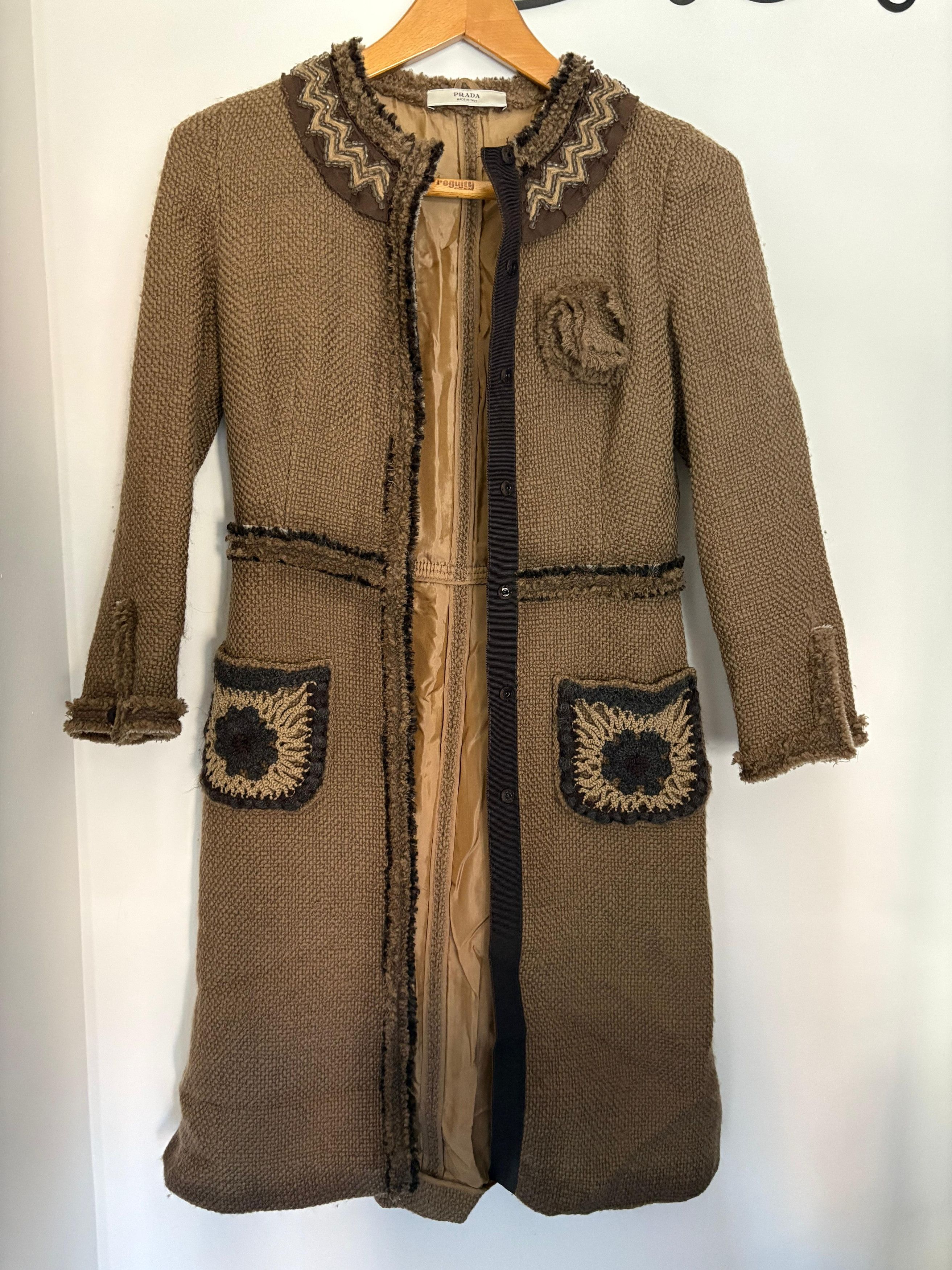 Prada PRADA Crochet & Alpaca Size XS / US 0-2 / IT 36-38 - 1 Thumbnail