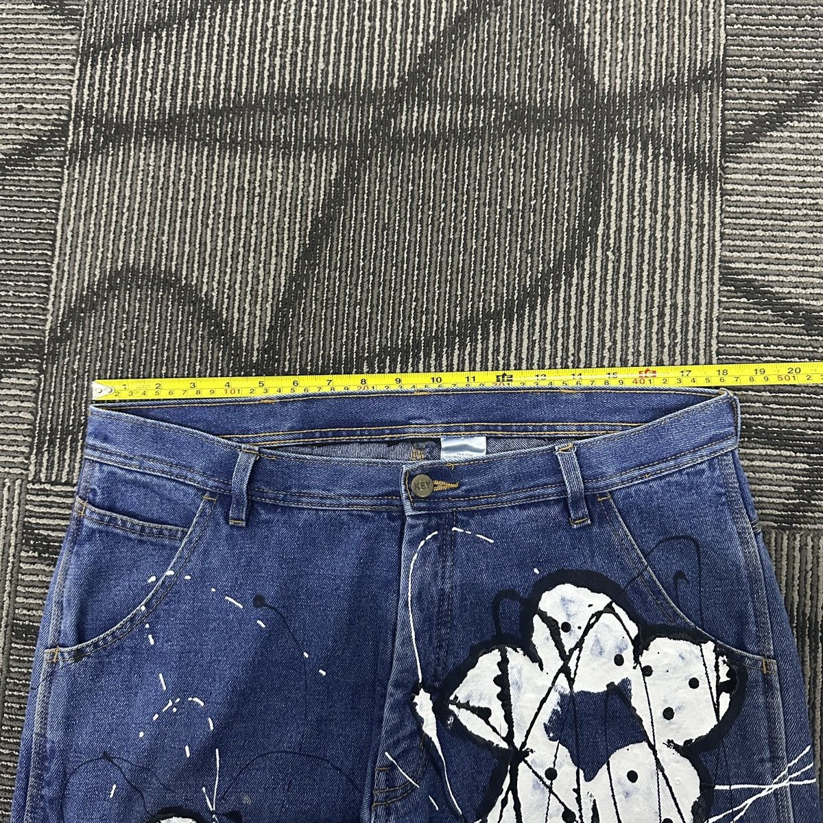 Other Hype🔥Art Work Key Carpenter Denim Size US 36 / EU 52 - 14 Thumbnail