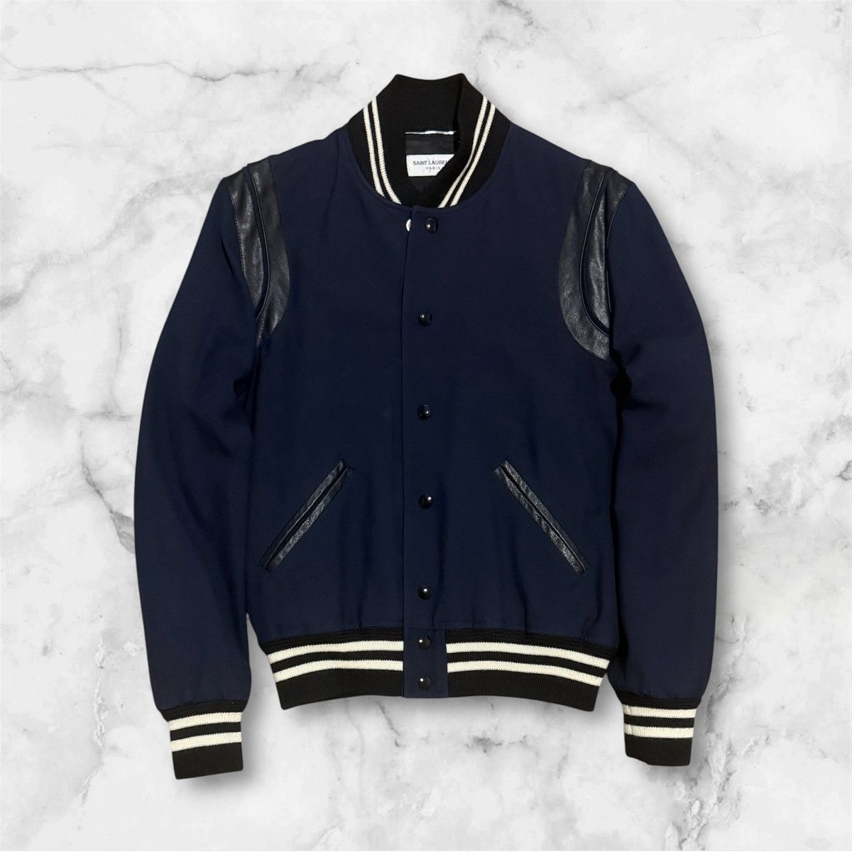 Saint Laurent Paris Saint Laurent Teddy Jacket Size US S / EU 44-46 / 1 - 1 Thumbnail