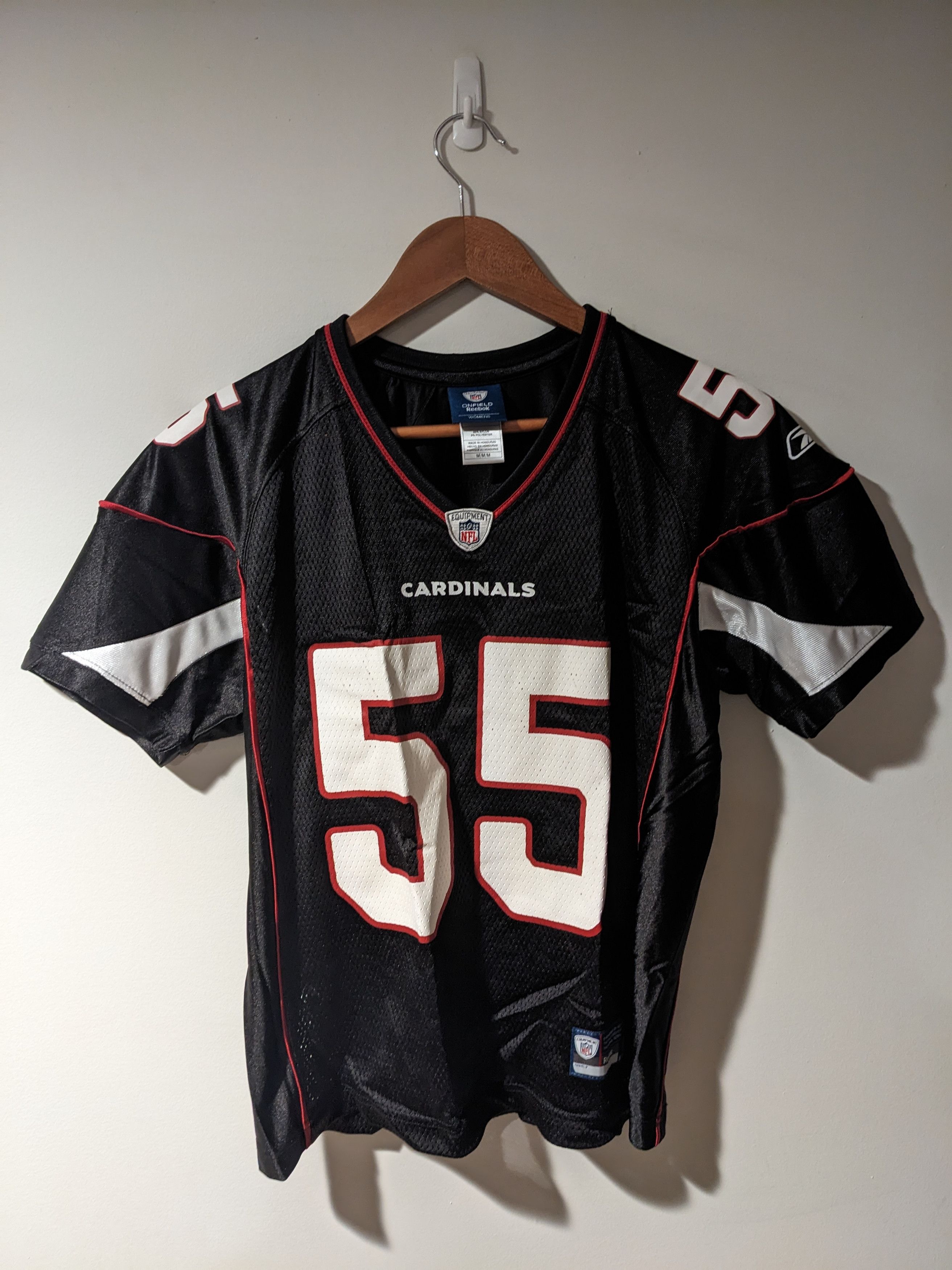 NFL × Vintage Vintage Arizona Cardinals Joey Porter Womans Medium Jersey Size M / US 6-8 / IT 42-44 - 4 Thumbnail