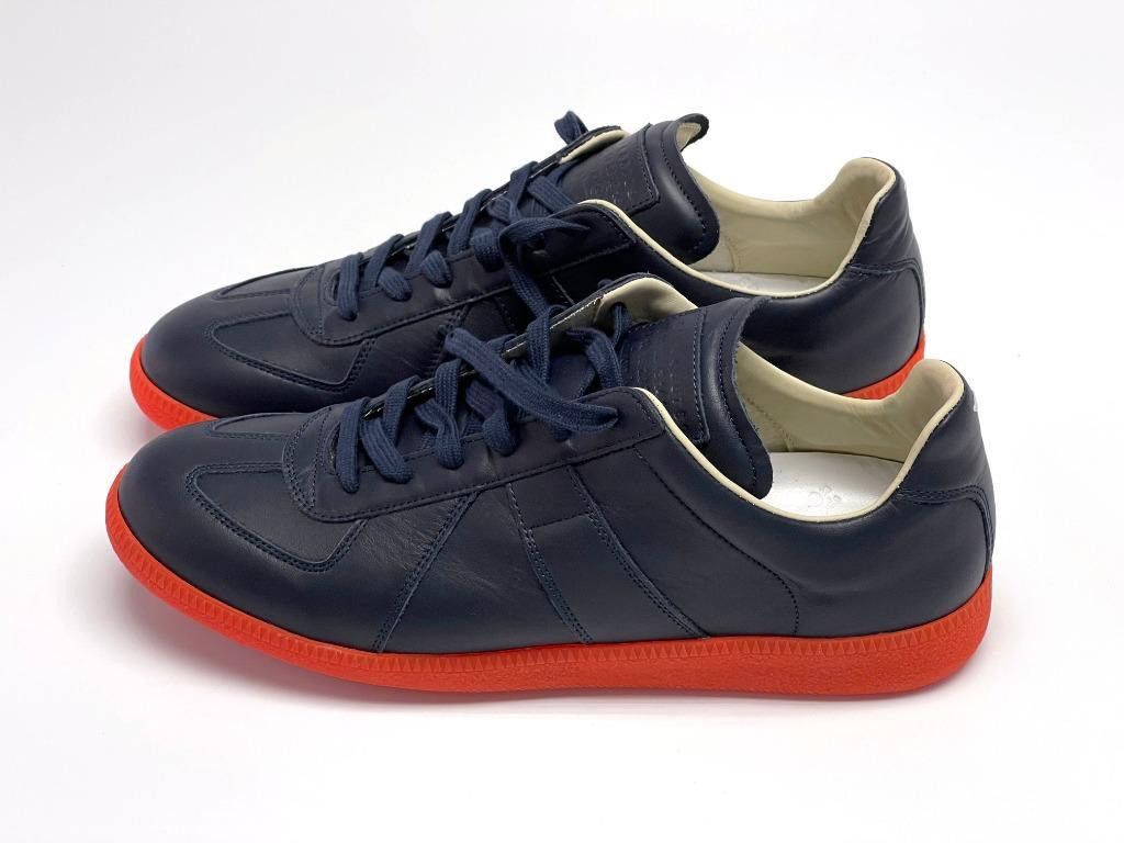 Maison Margiela MMM maison martin margiela navy GAT replica sneakers Size US 12 / EU 45 - 6 Thumbnail
