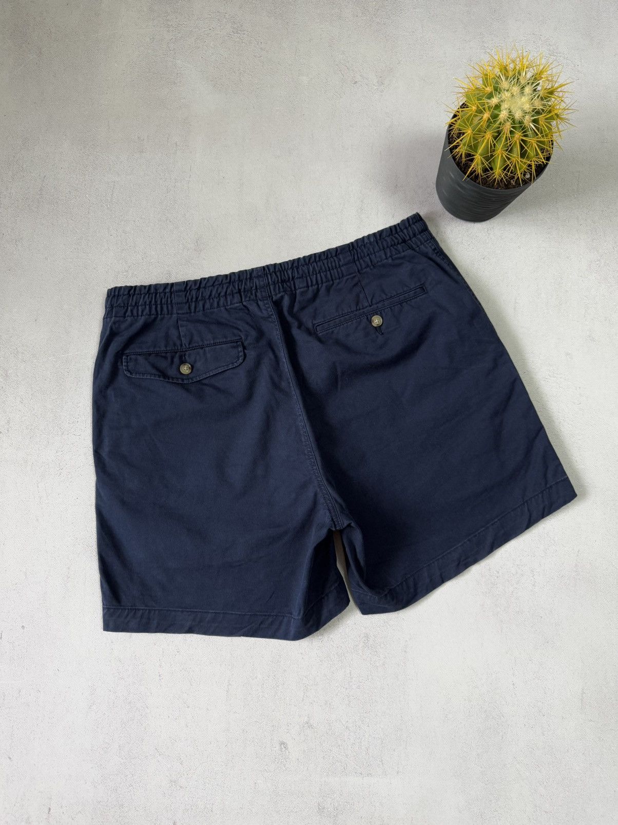 Polo Ralph Lauren × Vintage Polo Ralph Lauren Shorts Blue Mens M Size Luxury Y2K Size US 32 / EU 48 - 6 Thumbnail