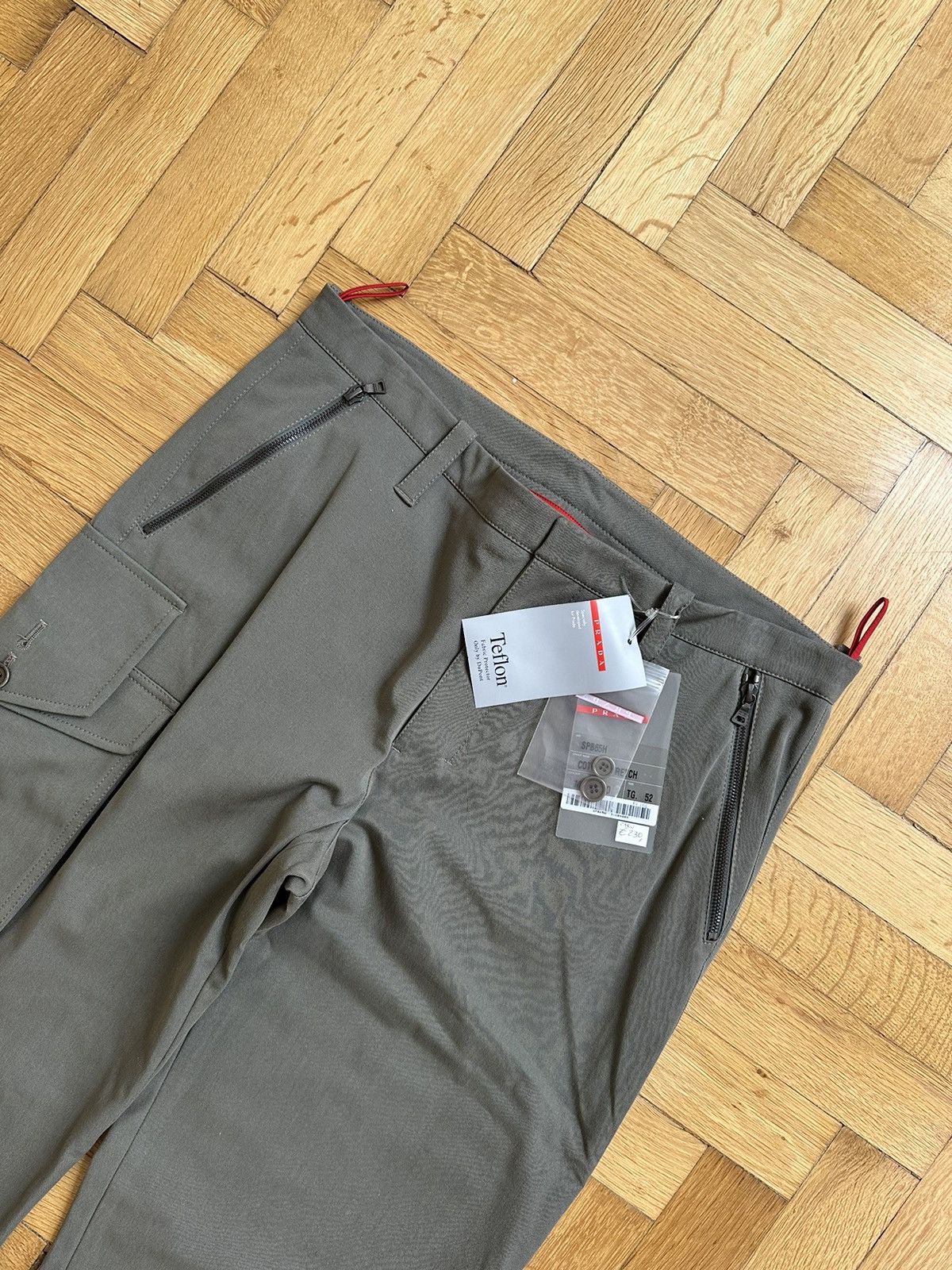 Prada Prada Vintage Sport Man’s Archive 90s Teflon Cargo Pants Size US 36 / EU 52 - 3 Thumbnail