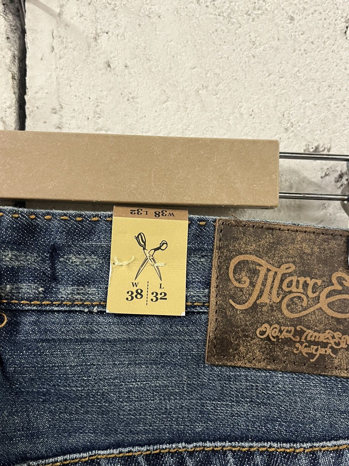 Marc Ecko Y2k Ecko baggy fit embroidered skull denim grunge opium Size US 38 / EU 54 - 9 Thumbnail
